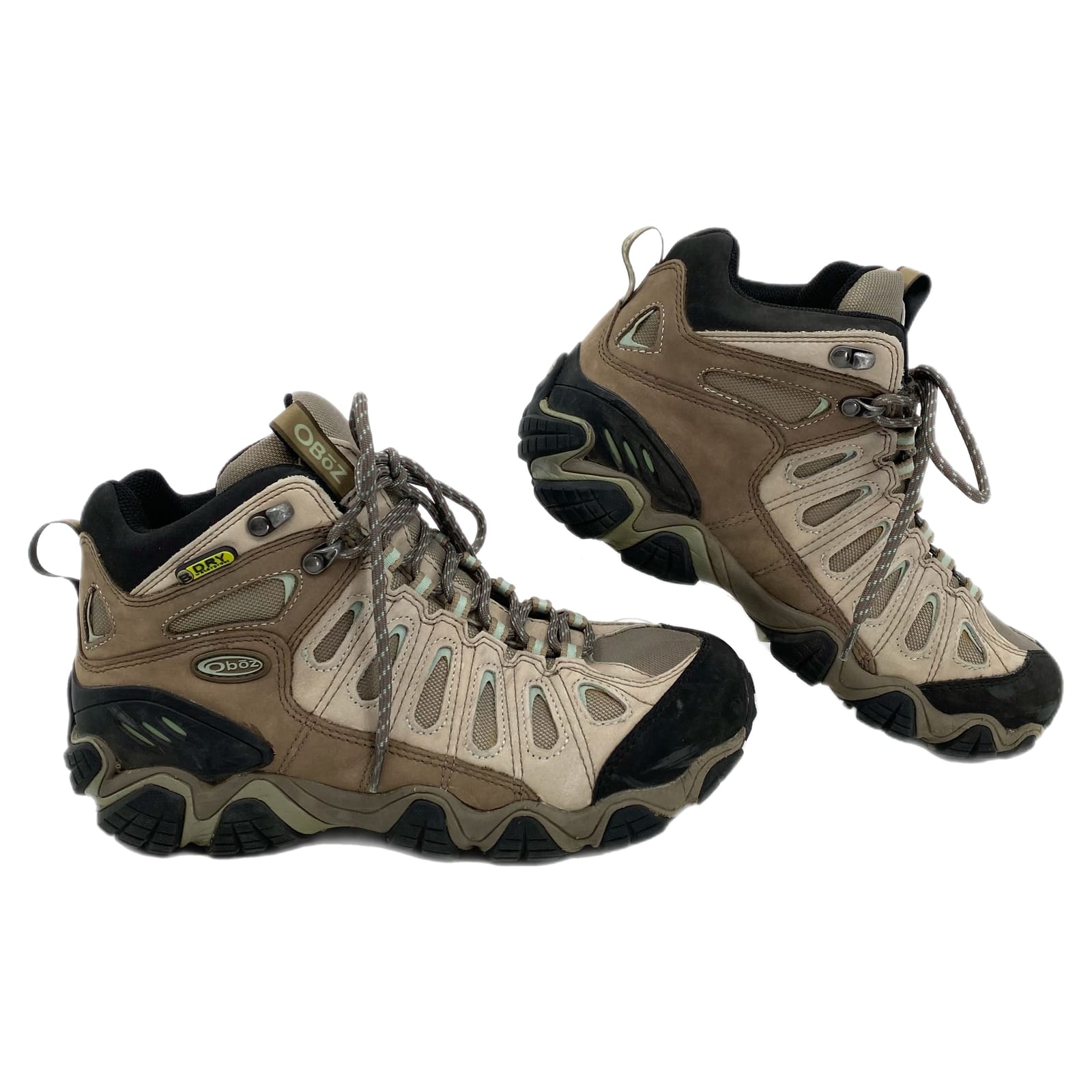 Oboz Brown Lace Up Hiking Boots