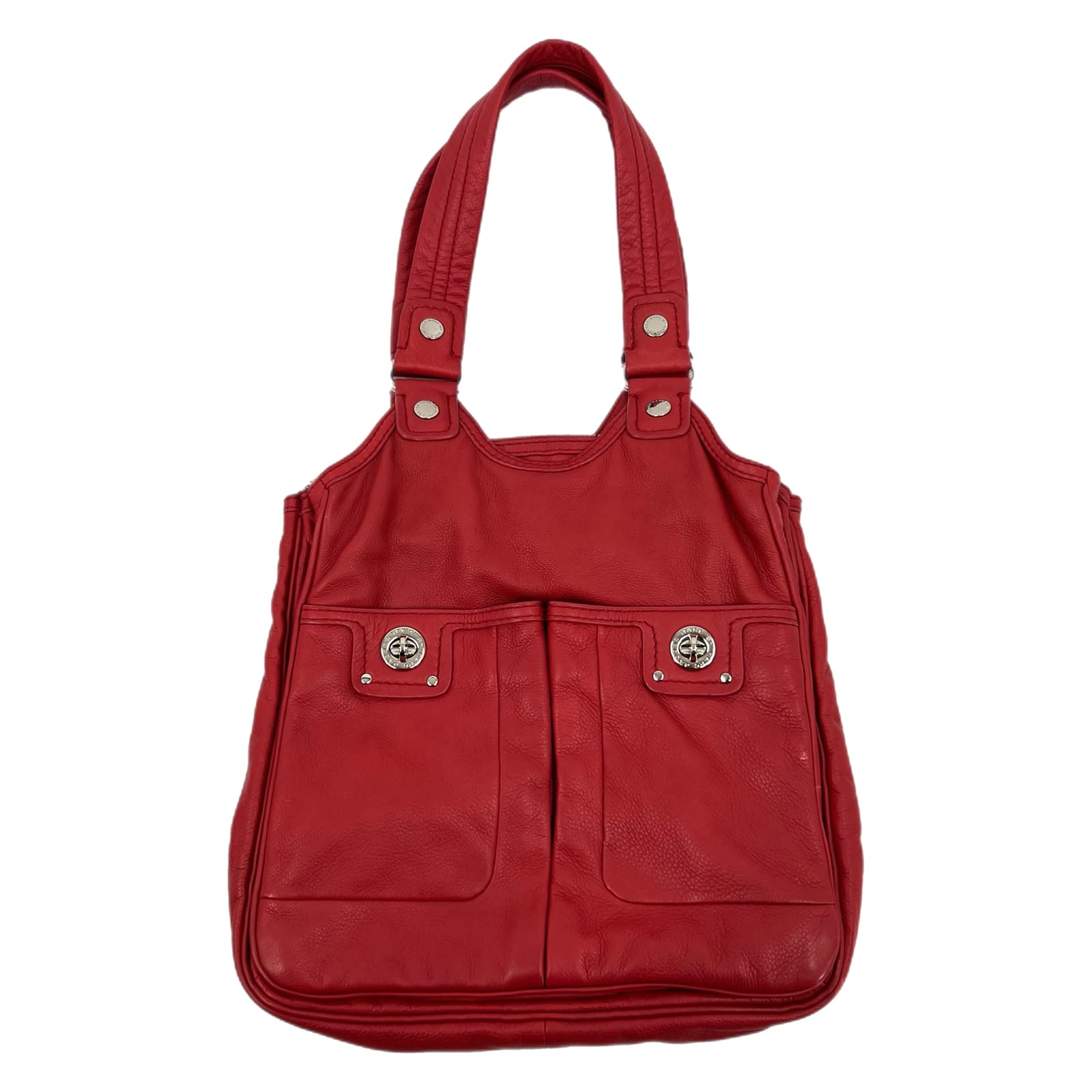 Marc Jacobs Red Leather Tote