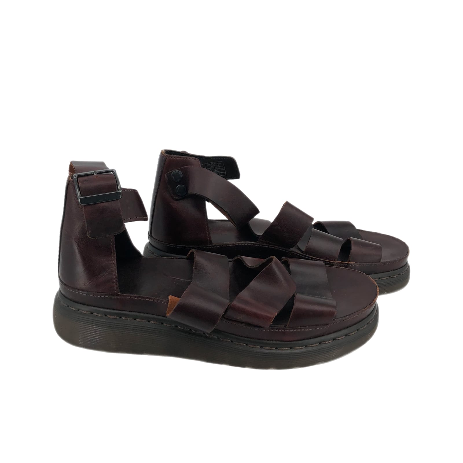 Dr. Martens Brown Leather Sandals