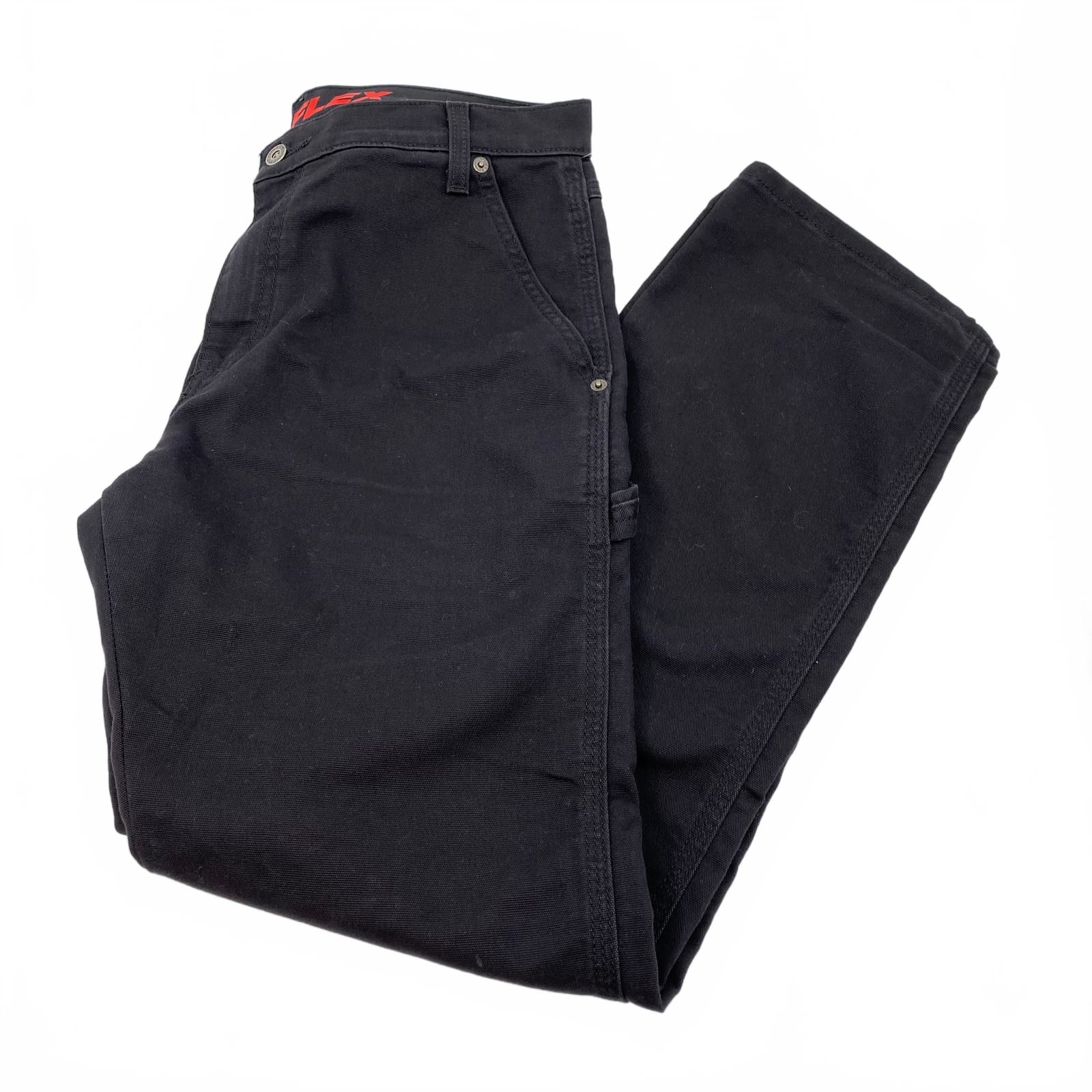 Dickies Black Cotton Blend Chino Pants