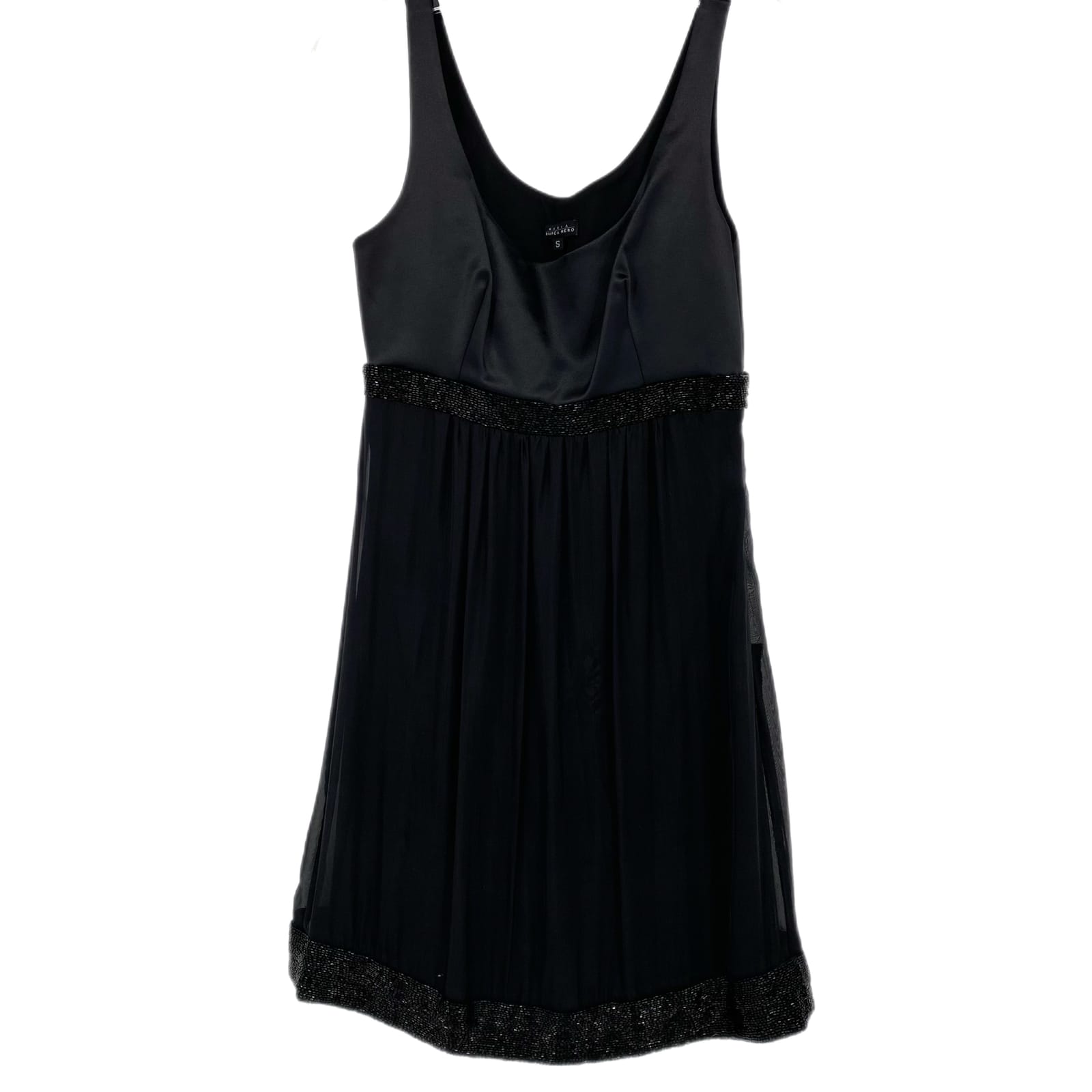 Black Sleeveless Mini Dress