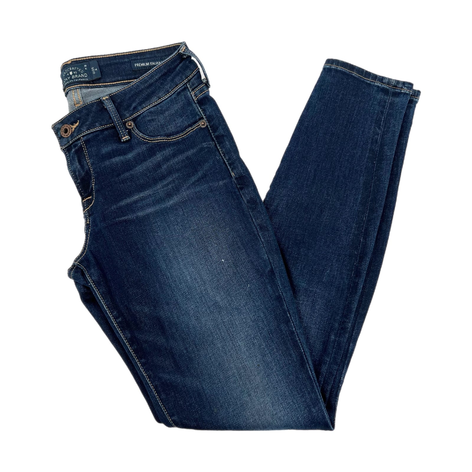 Lucky Brand Blue Dark Wash Lolita Skinny Jeans