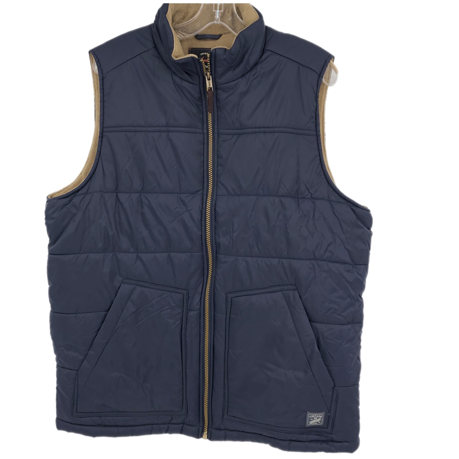 Weatherproof Blue Polyester Puffer Vest