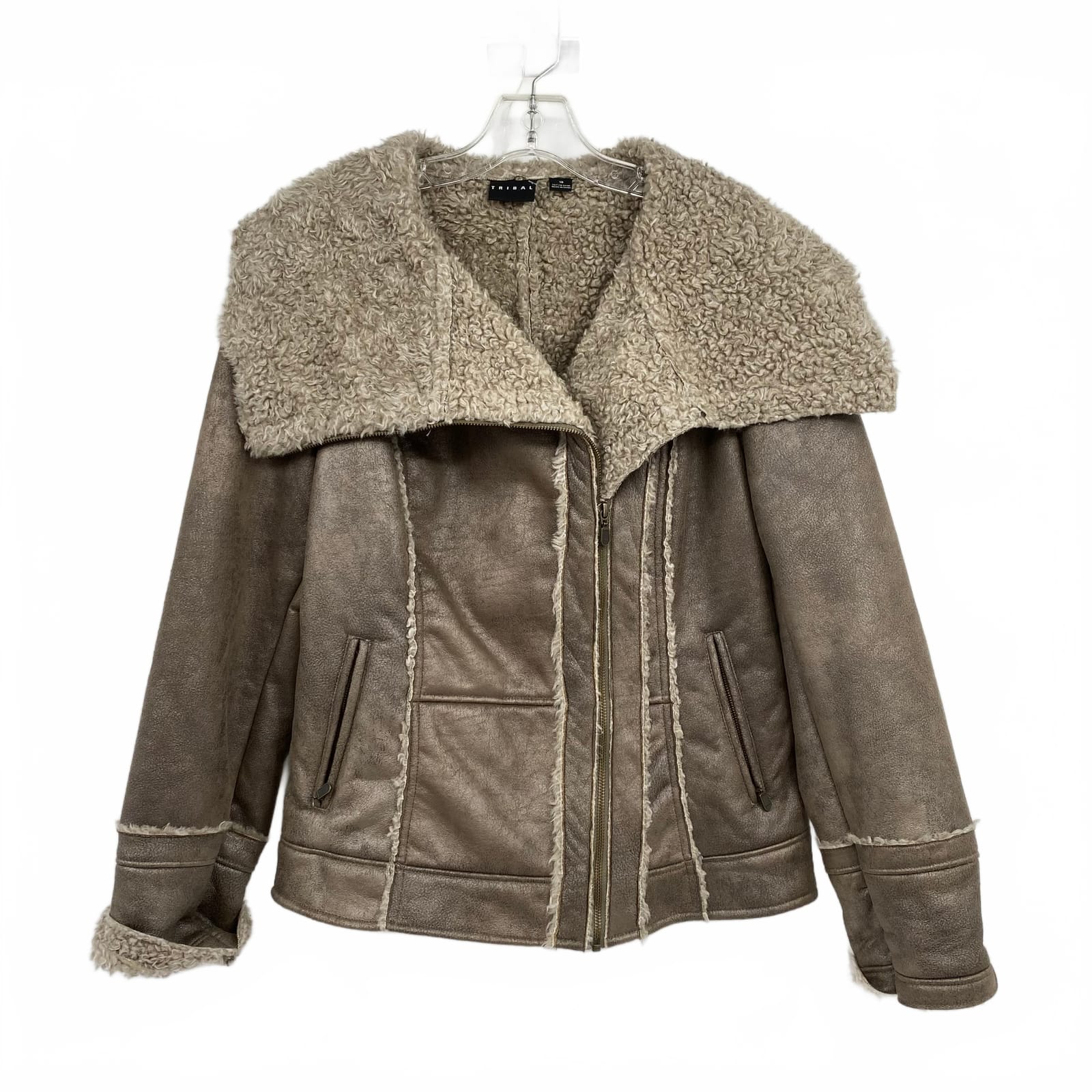 Tribal Brown Teddy Jacket