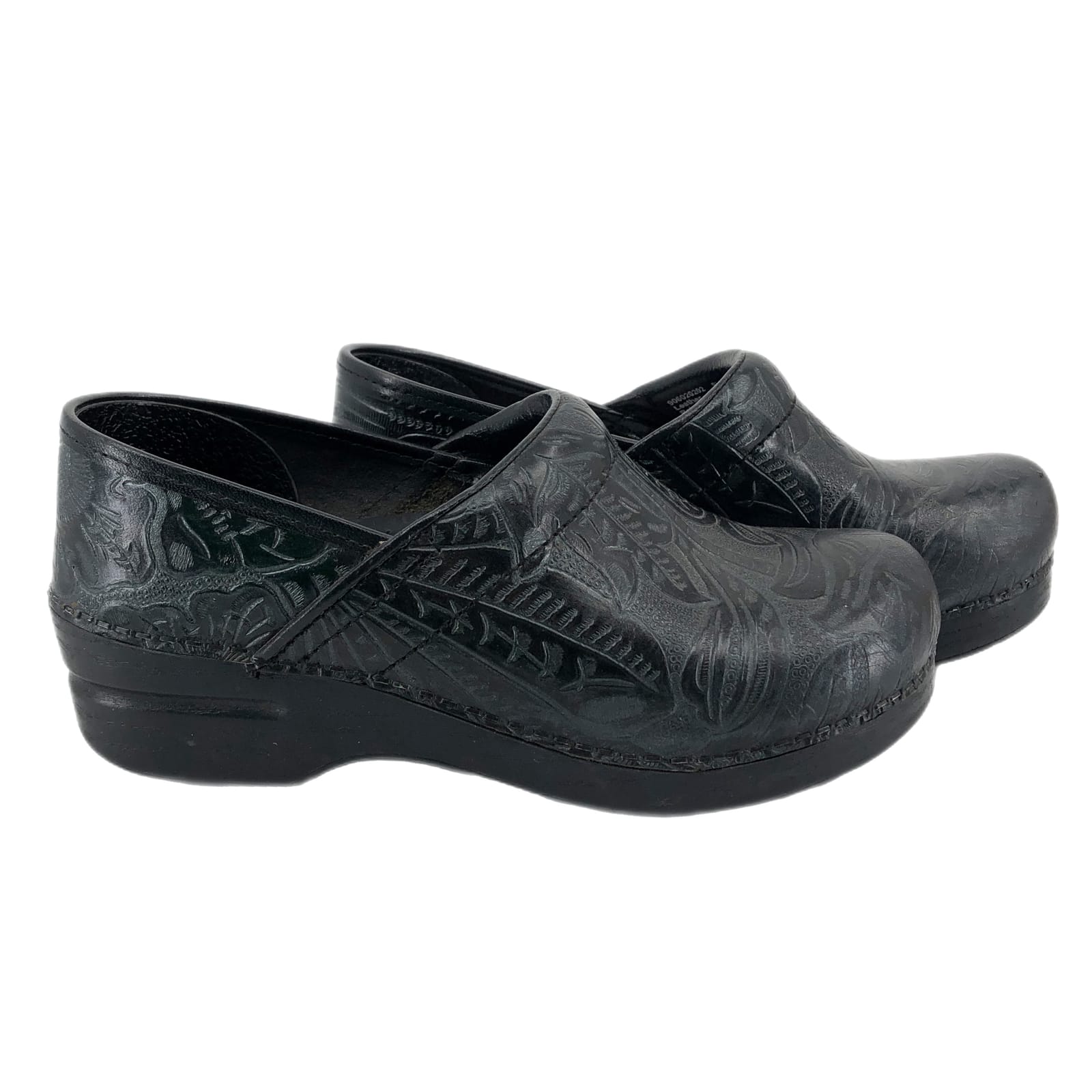 Dansko Black Leather Mules & Clogs