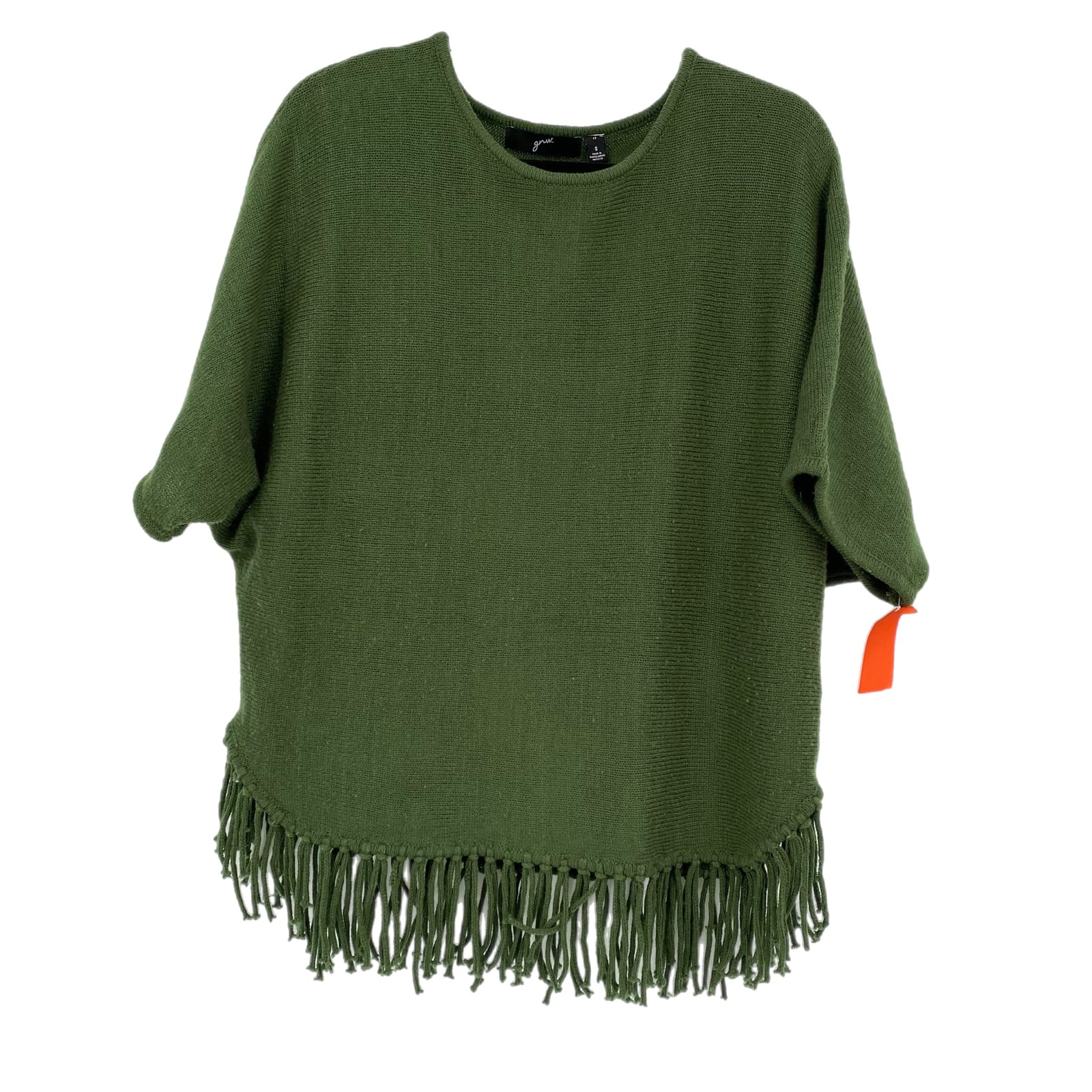 GNW Green Short Sleeve Sweater