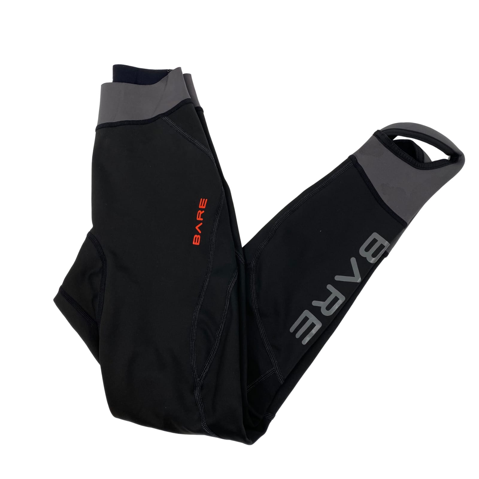 Bare Black Athletic Tapered Leggings