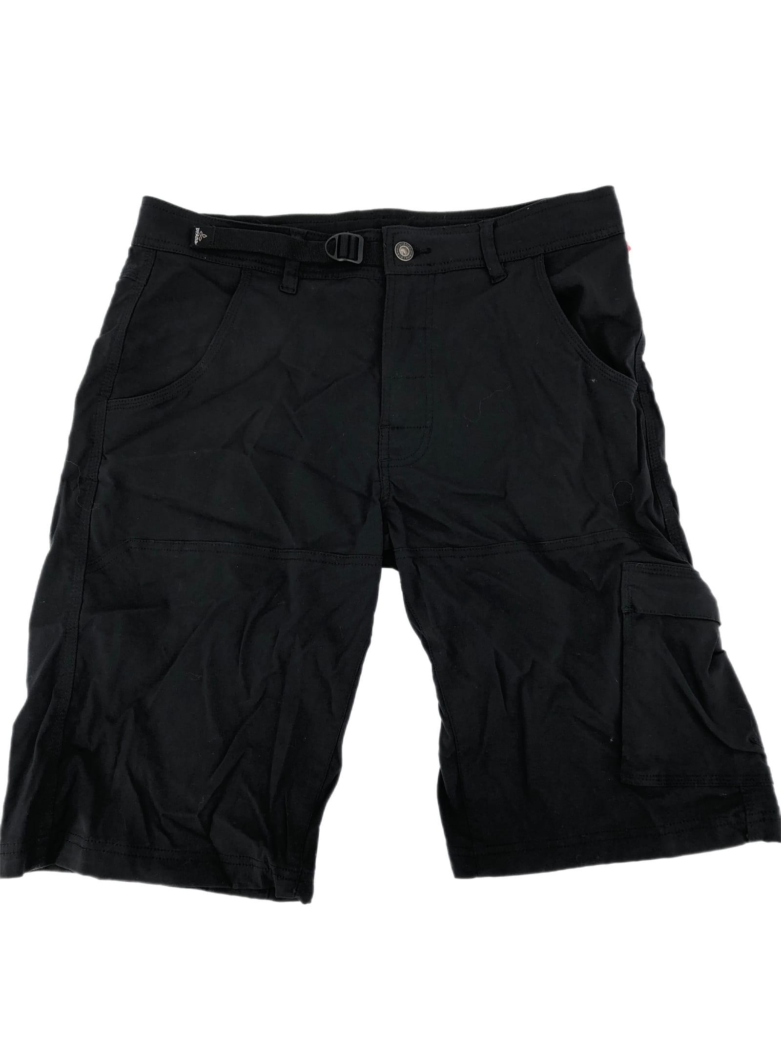 Prana Black Cargo Shorts