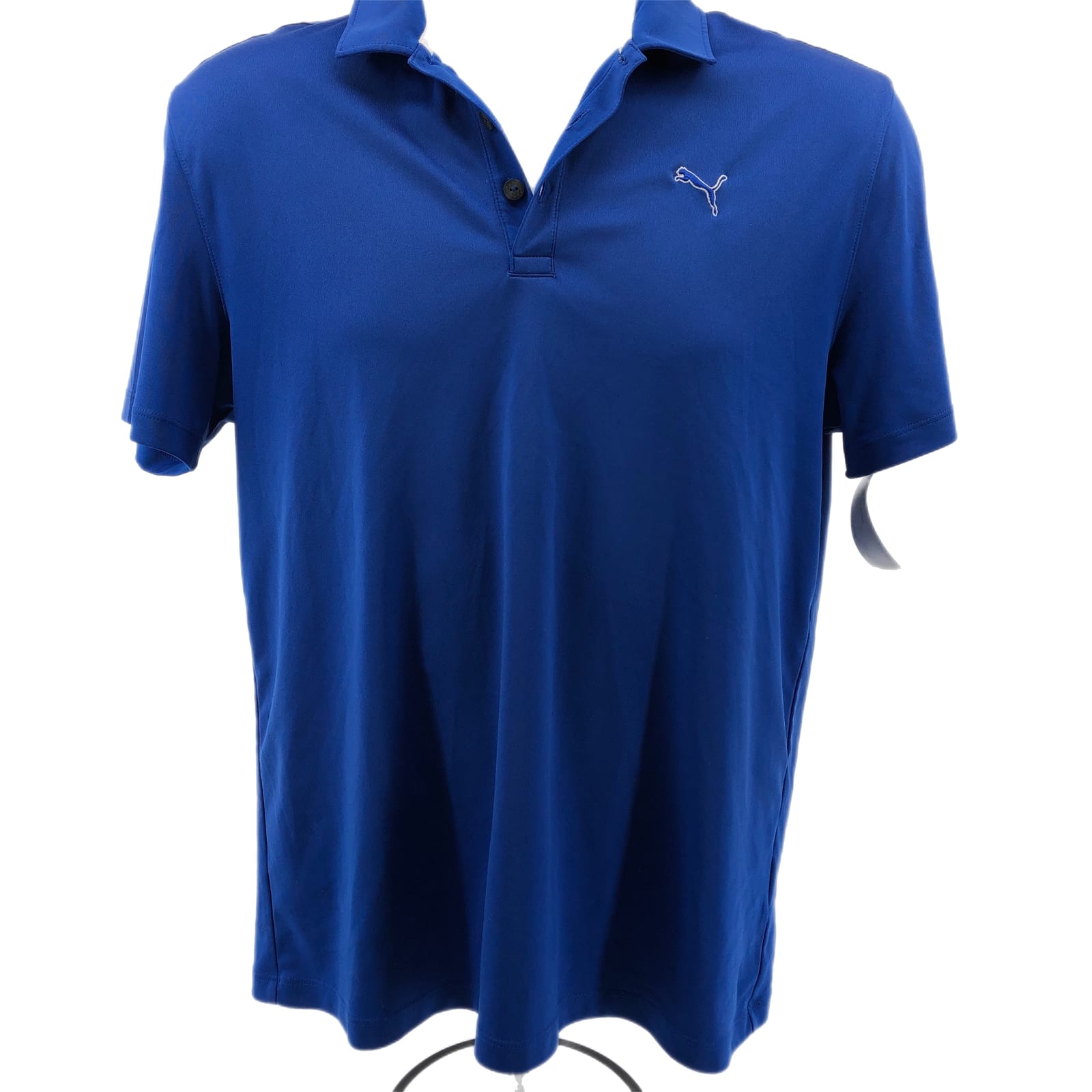 Puma Blue Collared Polo Shirt