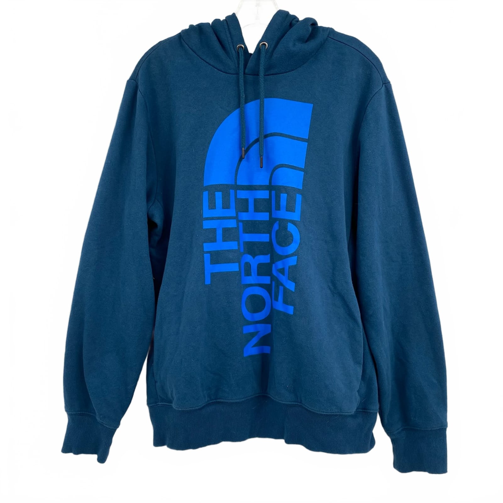 The North Face Blue Logo Pullover Hoodie