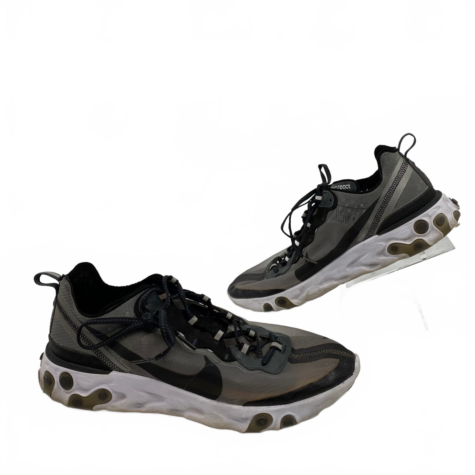 Nike Gray/Black React Element 87 Men’s Shoes
