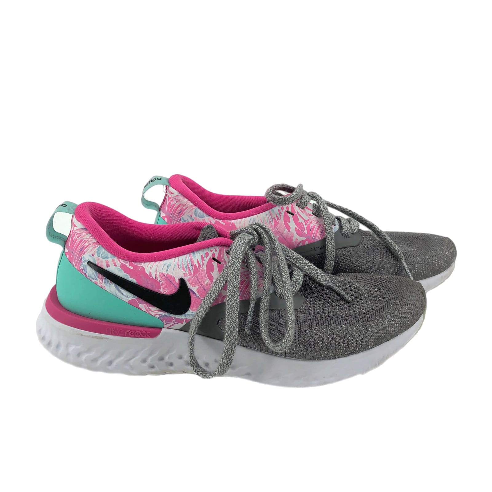 Nike Pink & Blue Athletic Shoes