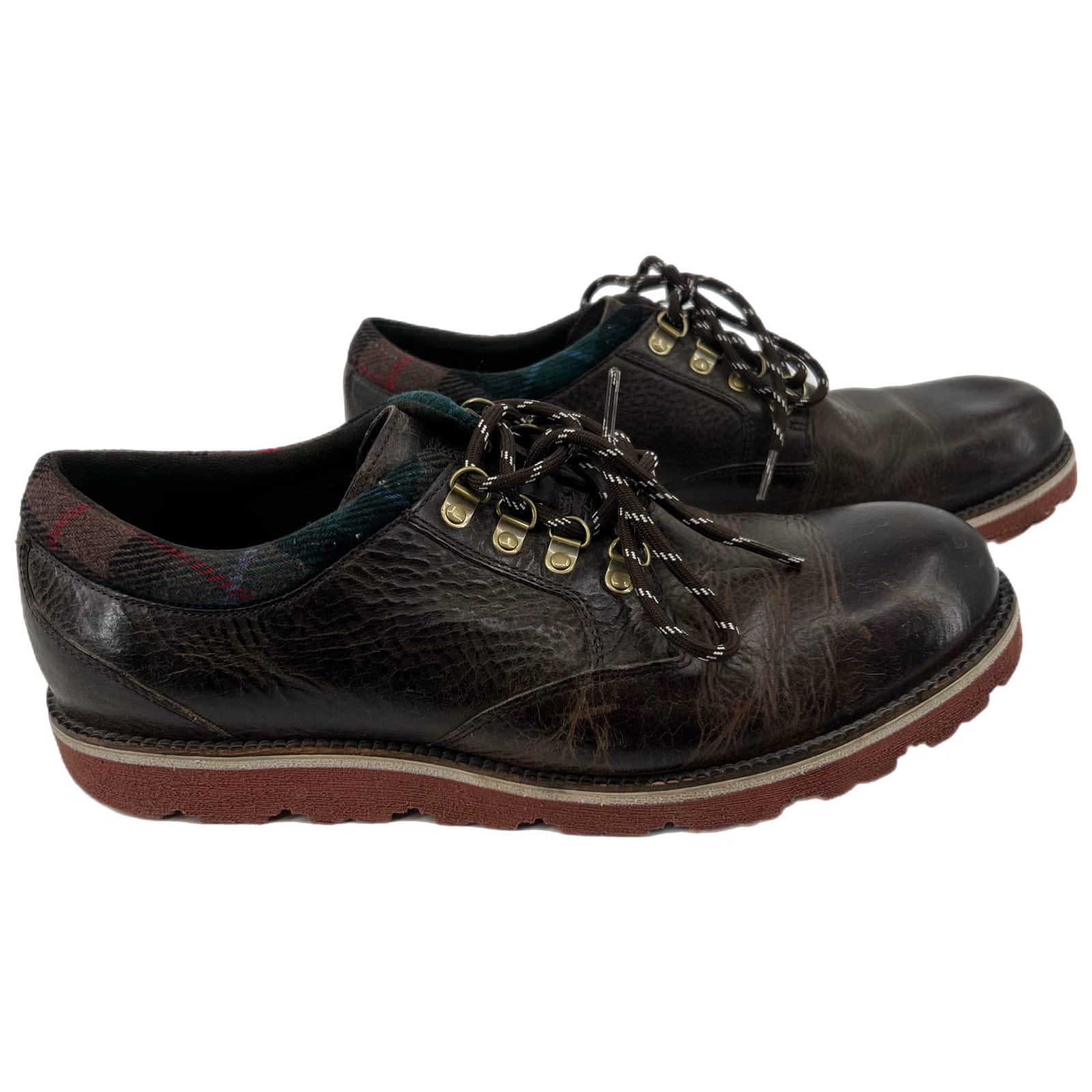 Cole Haan Brown Leather Brogue Sneakers