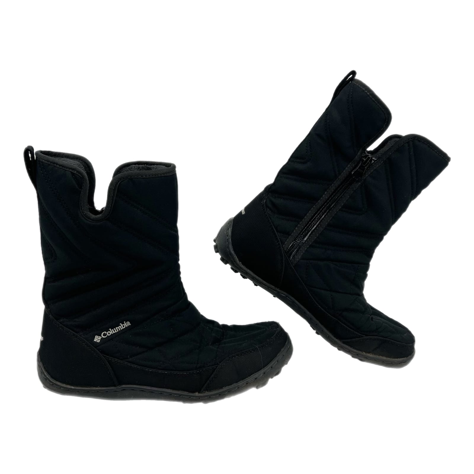 Columbia Black Minx Slip III Waterproof Winter Boots