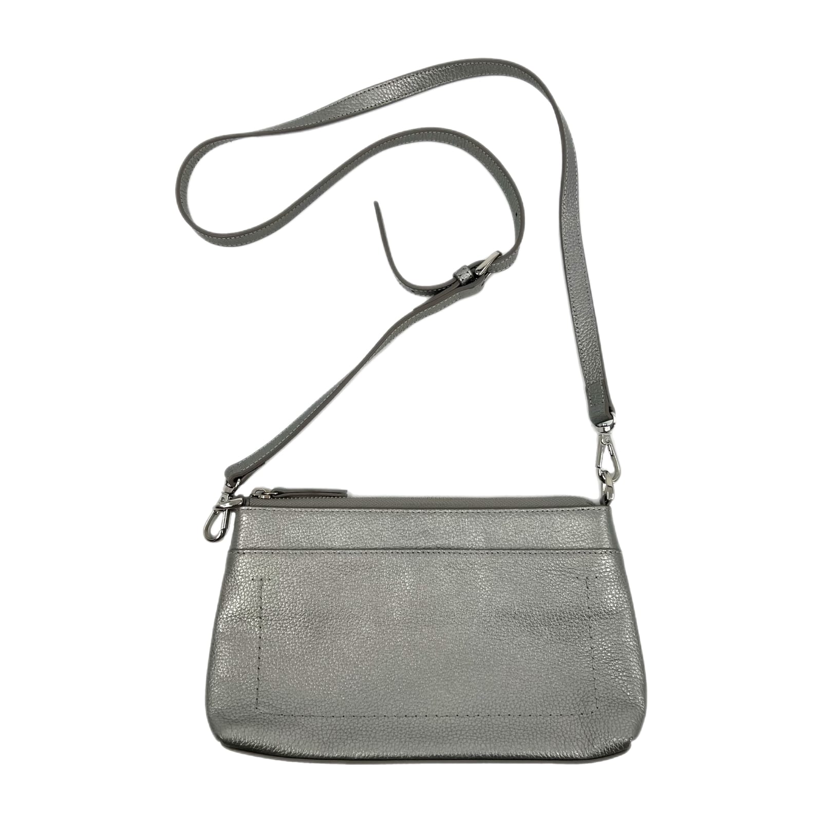 Nordstrom Silver Convertible Crossbody Bag