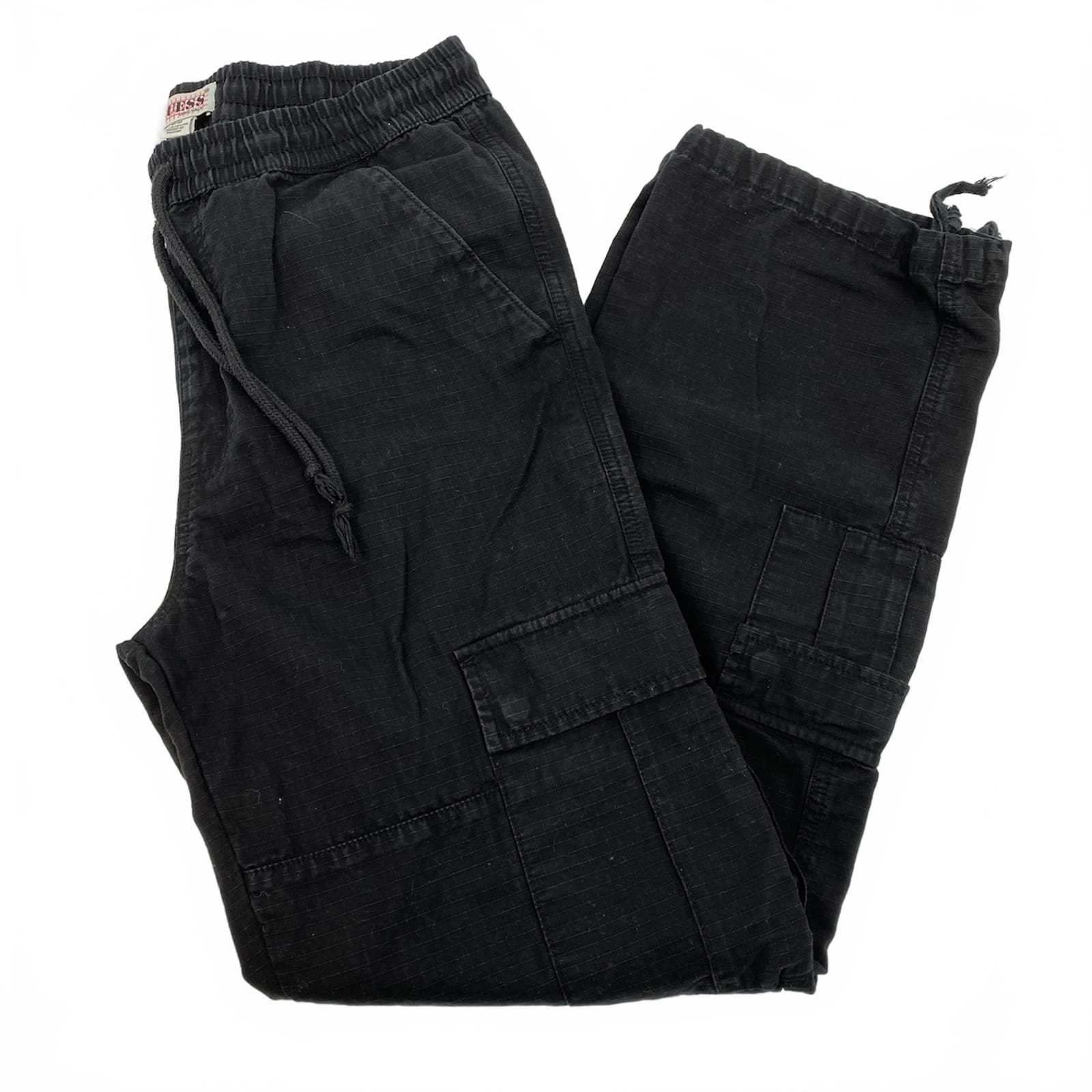 Guess Black Cargo Pants