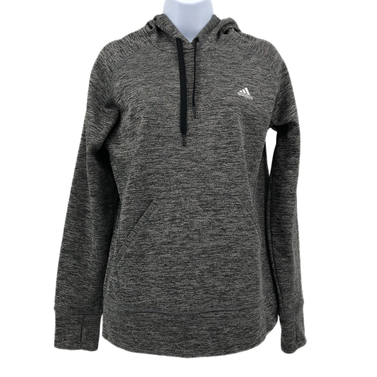 adidas Gray-Black Basic Hoodie