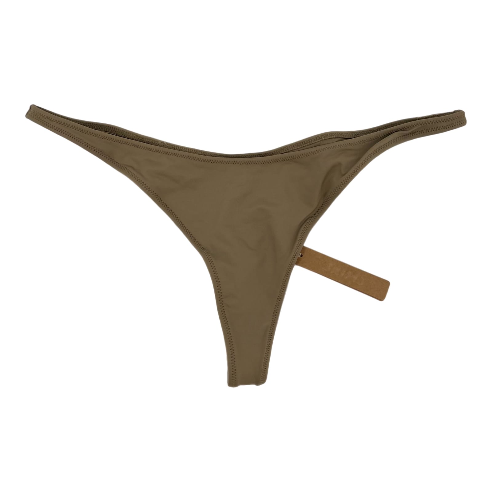 SKIMS Taupe Recycled Swim Thong