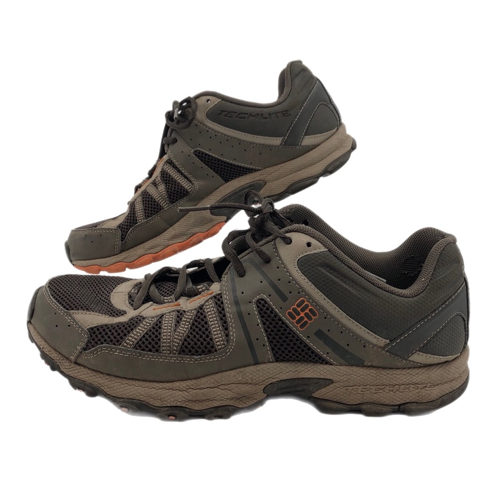 Columbia Green Breathable Athletic Sneakers