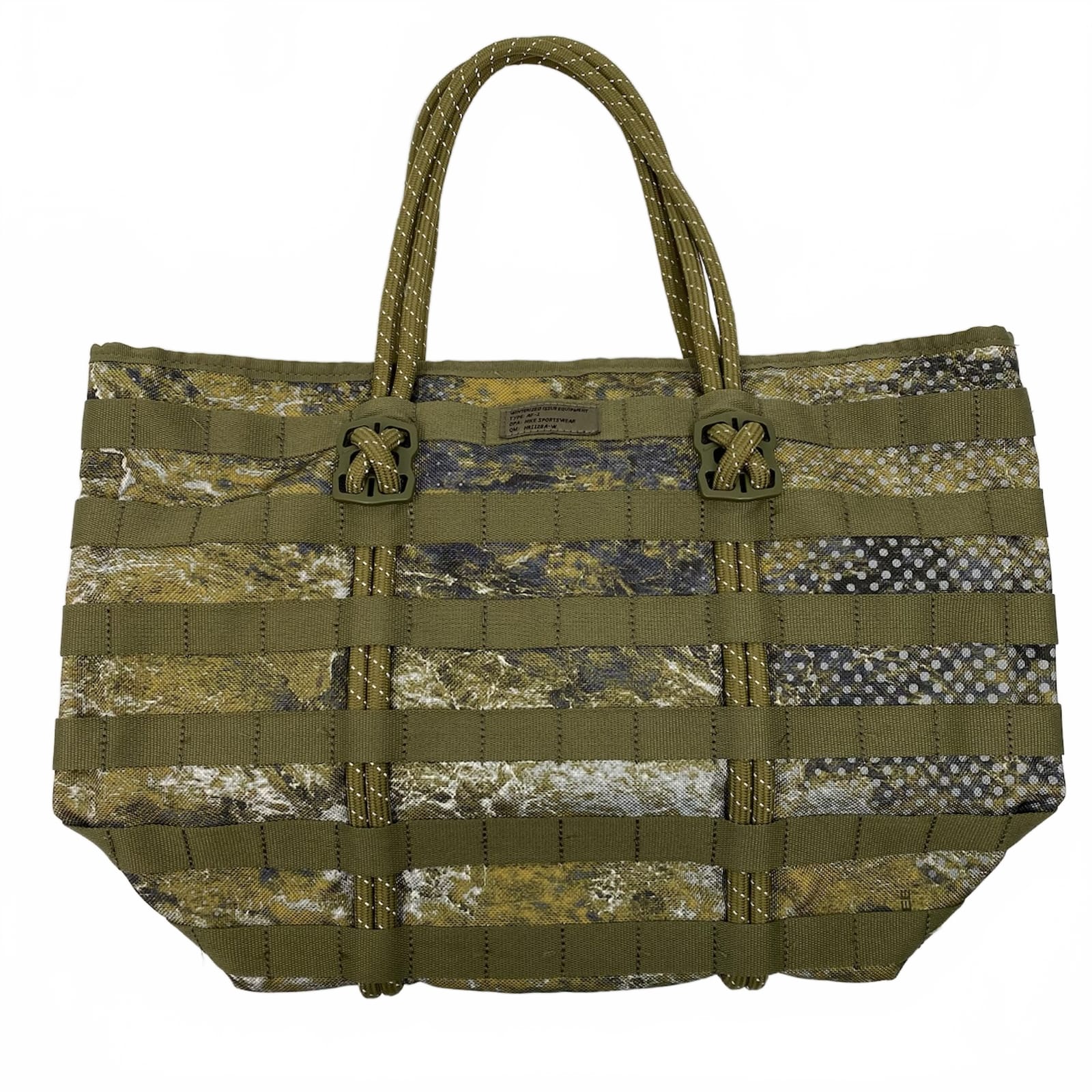 Nike Army Green Realtree Camouflage AF1 Tote