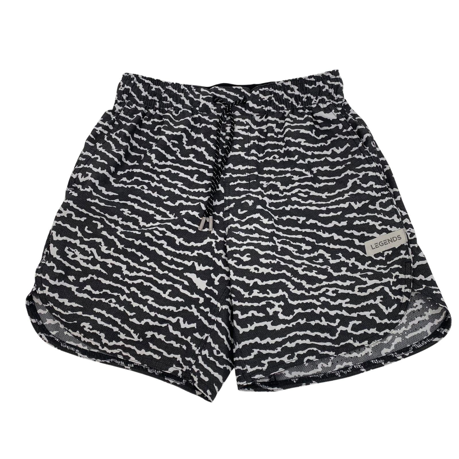 Legends Athletic Black & Gray Shorts