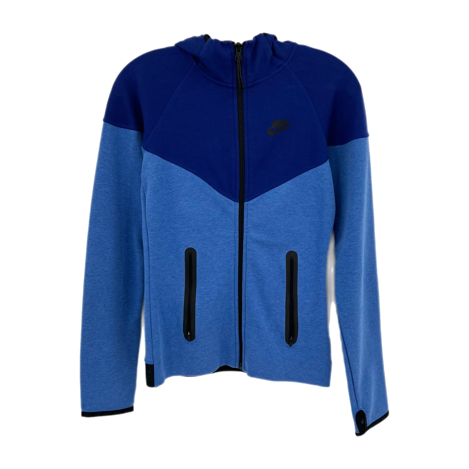 Nike Blue Full Zip Tech Fleece Sweatshirt