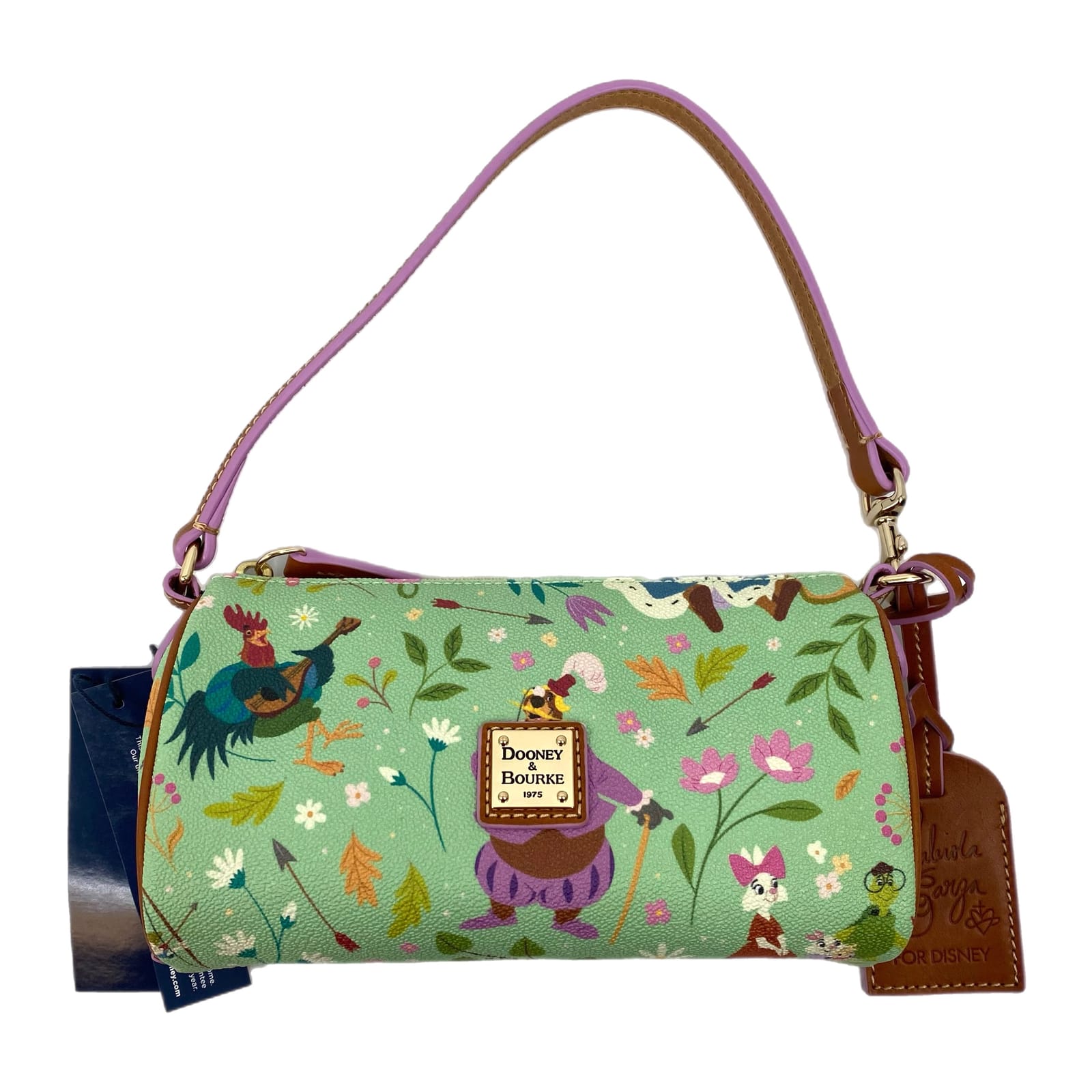 Dooney & Bourke Green Disney Robin Hood Mini Handbag