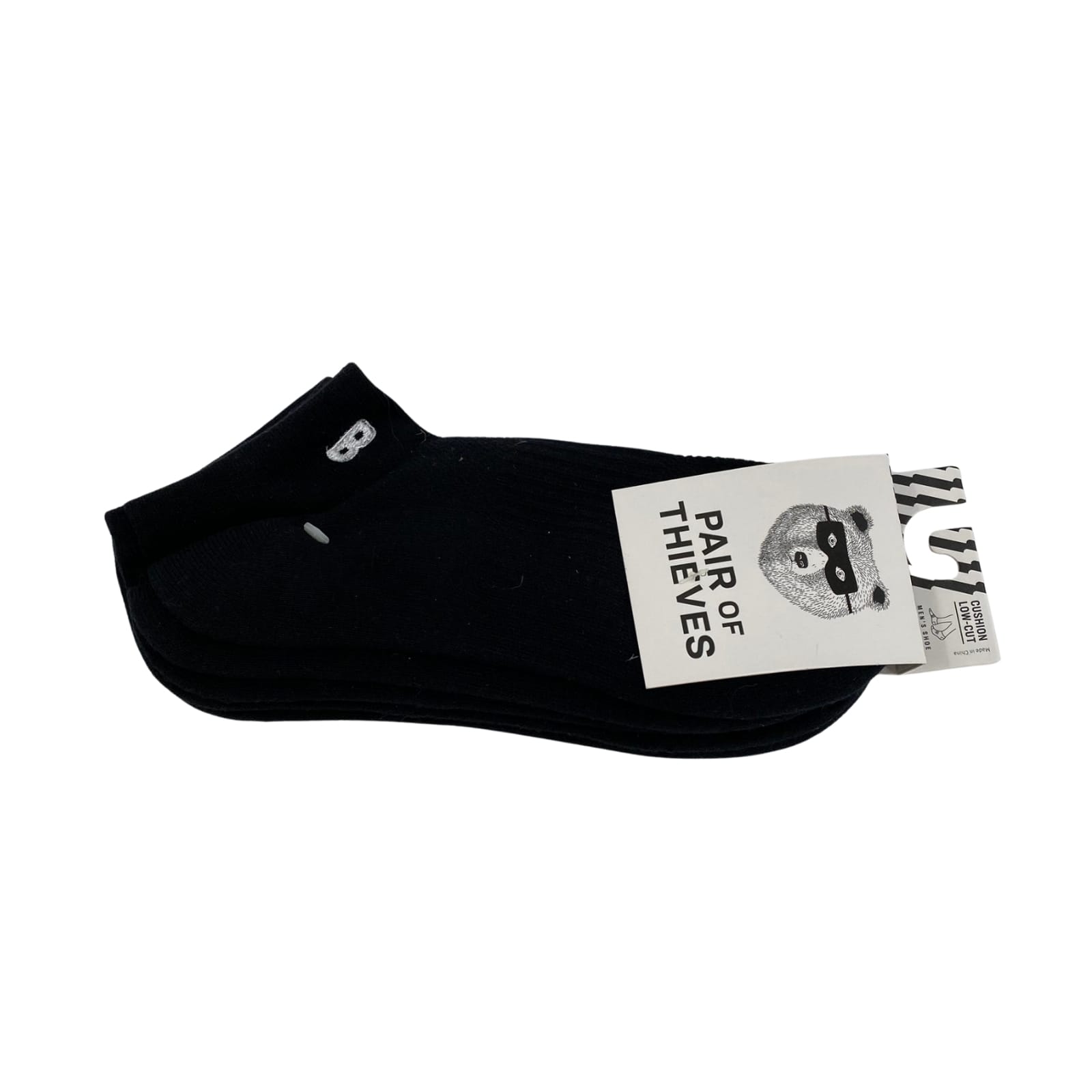 Pair Of Thieves Classic Black Casual Socks