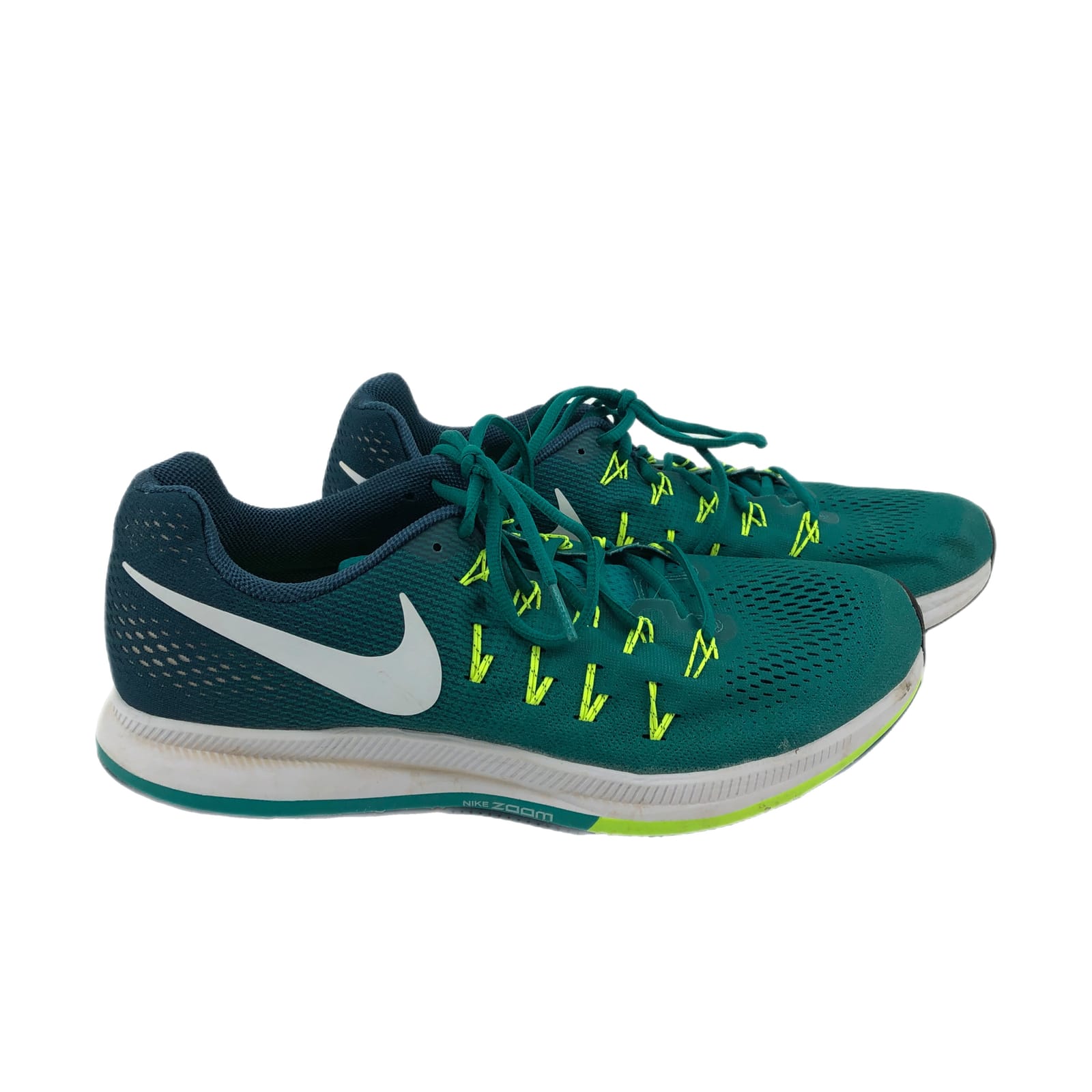 Nike Blue/Green Athletic Sneakers