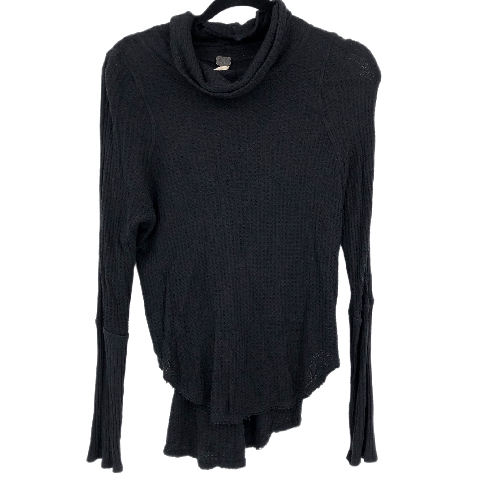 Free People Black Turtleneck Sweater
