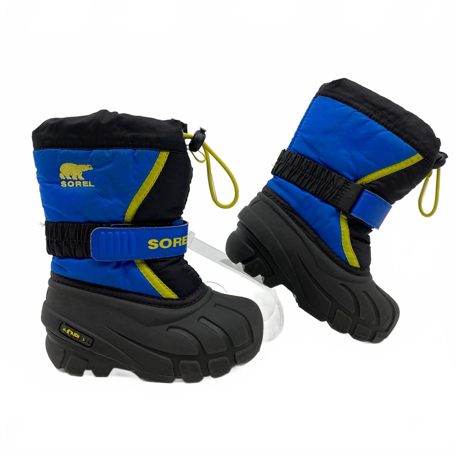 Sorel Blue Yellow Classic Snow Boots