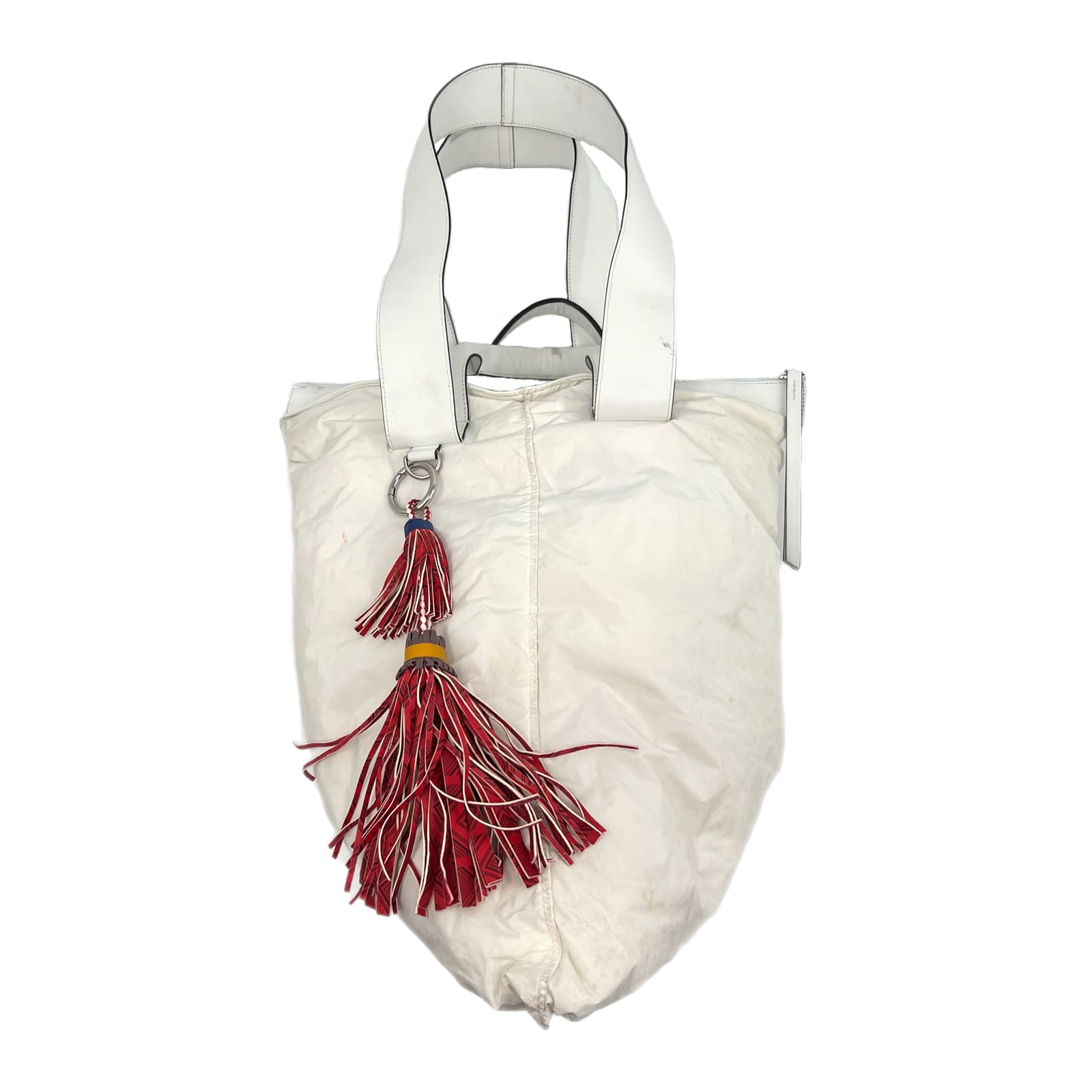Moncler White Genius 1952 Twist Shoulder Bag