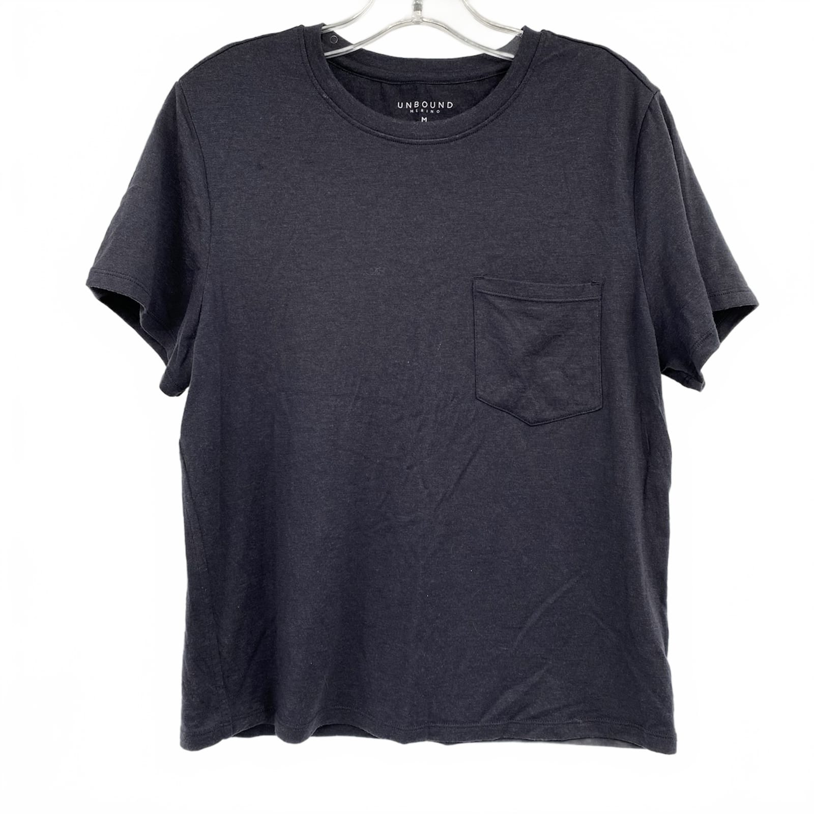 Unbound Gray 100% Merino Wool Short Sleeve Tee