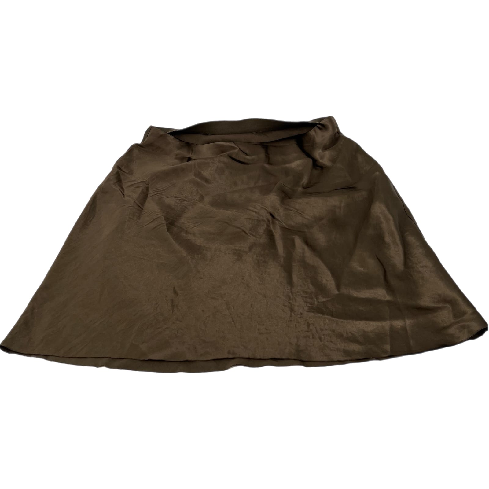 Vince Green/Brown Mini Skirt