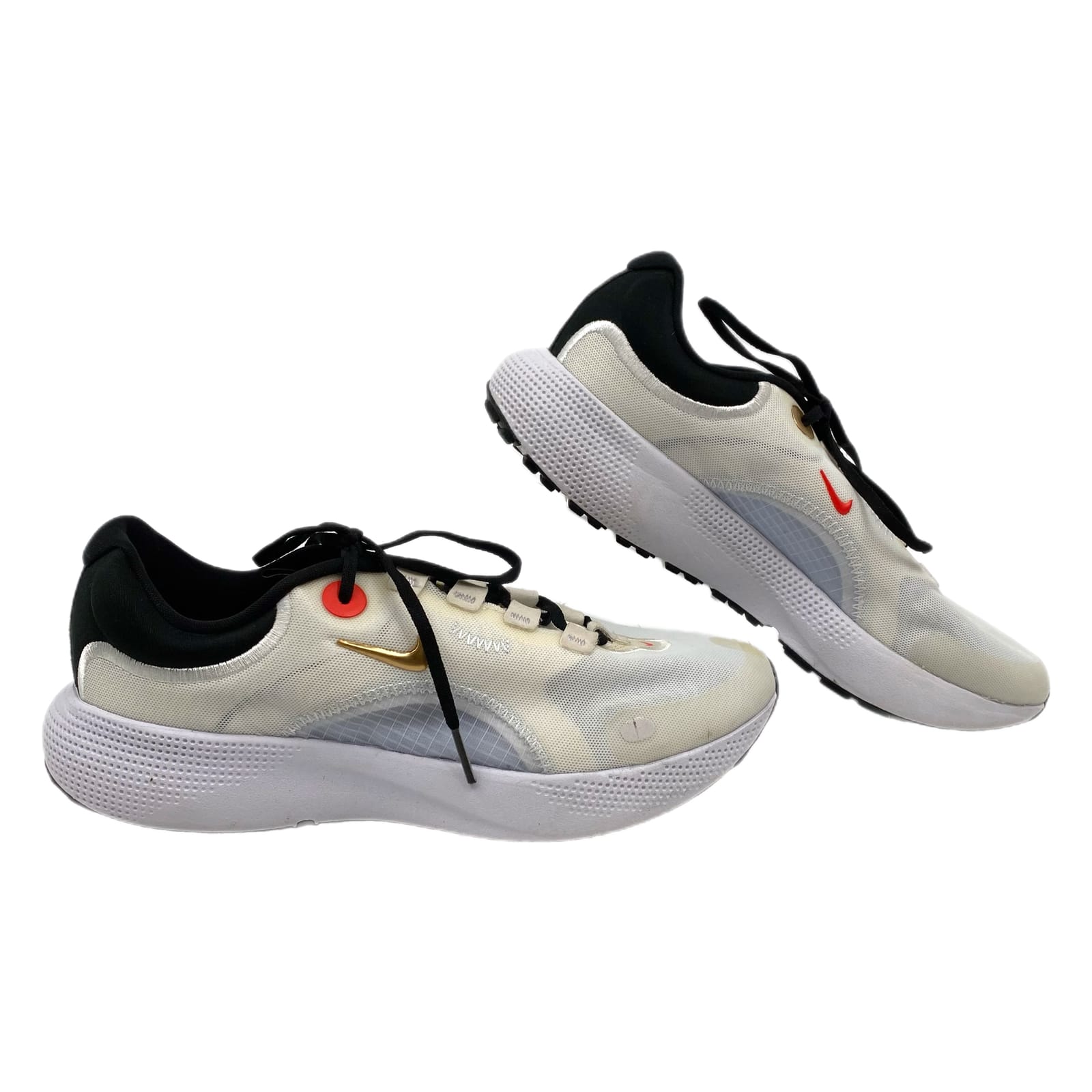 Nike Cream Black React Running Sneakers