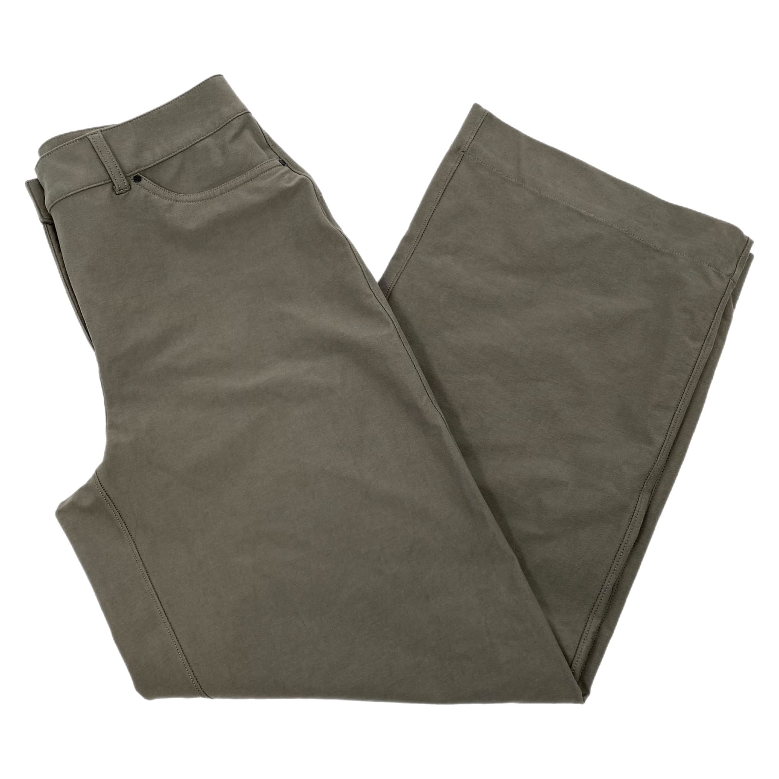Lululemon Gray Wide Straight Leg Pants