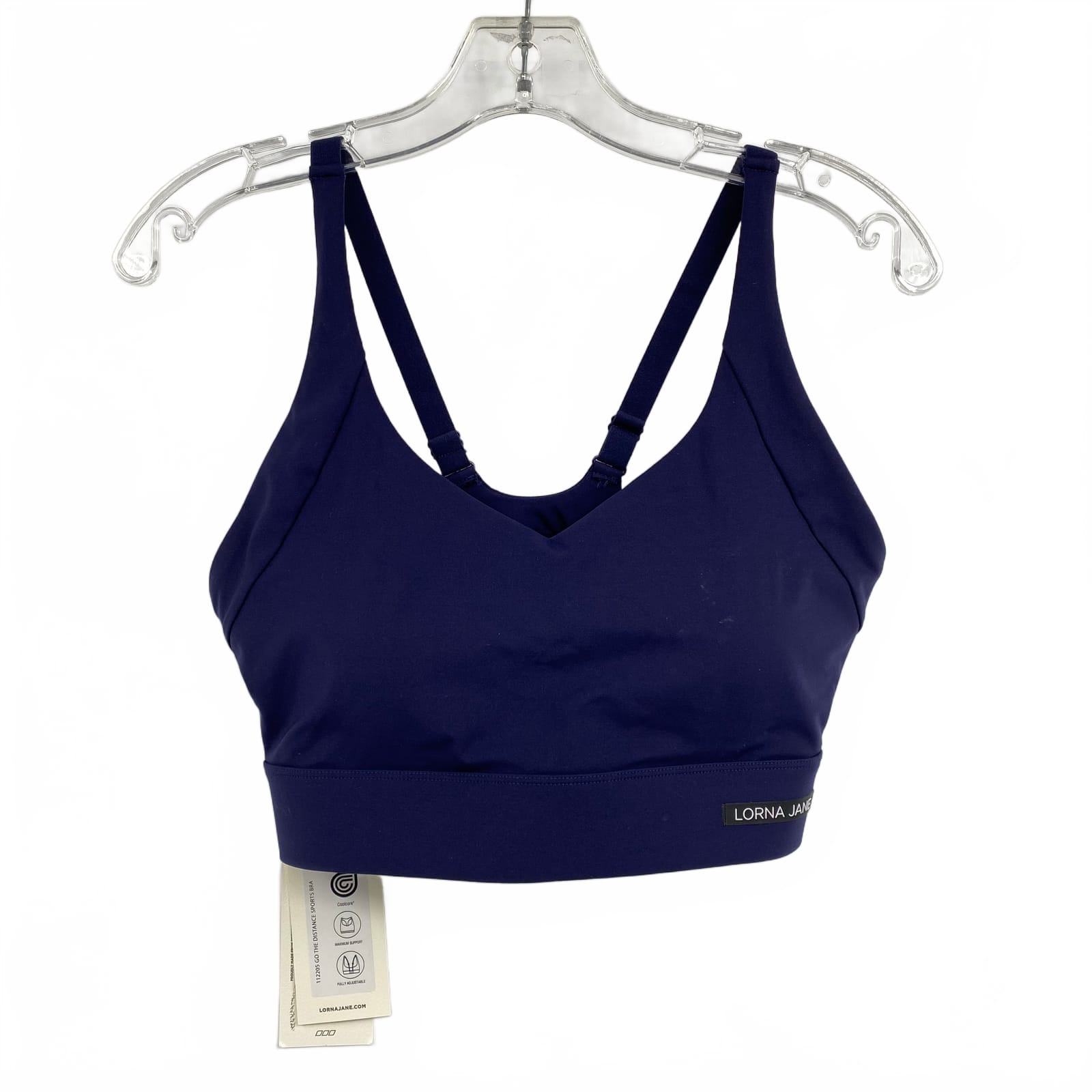 Lorna Jane Blue Adjustable Strap Sports Bra