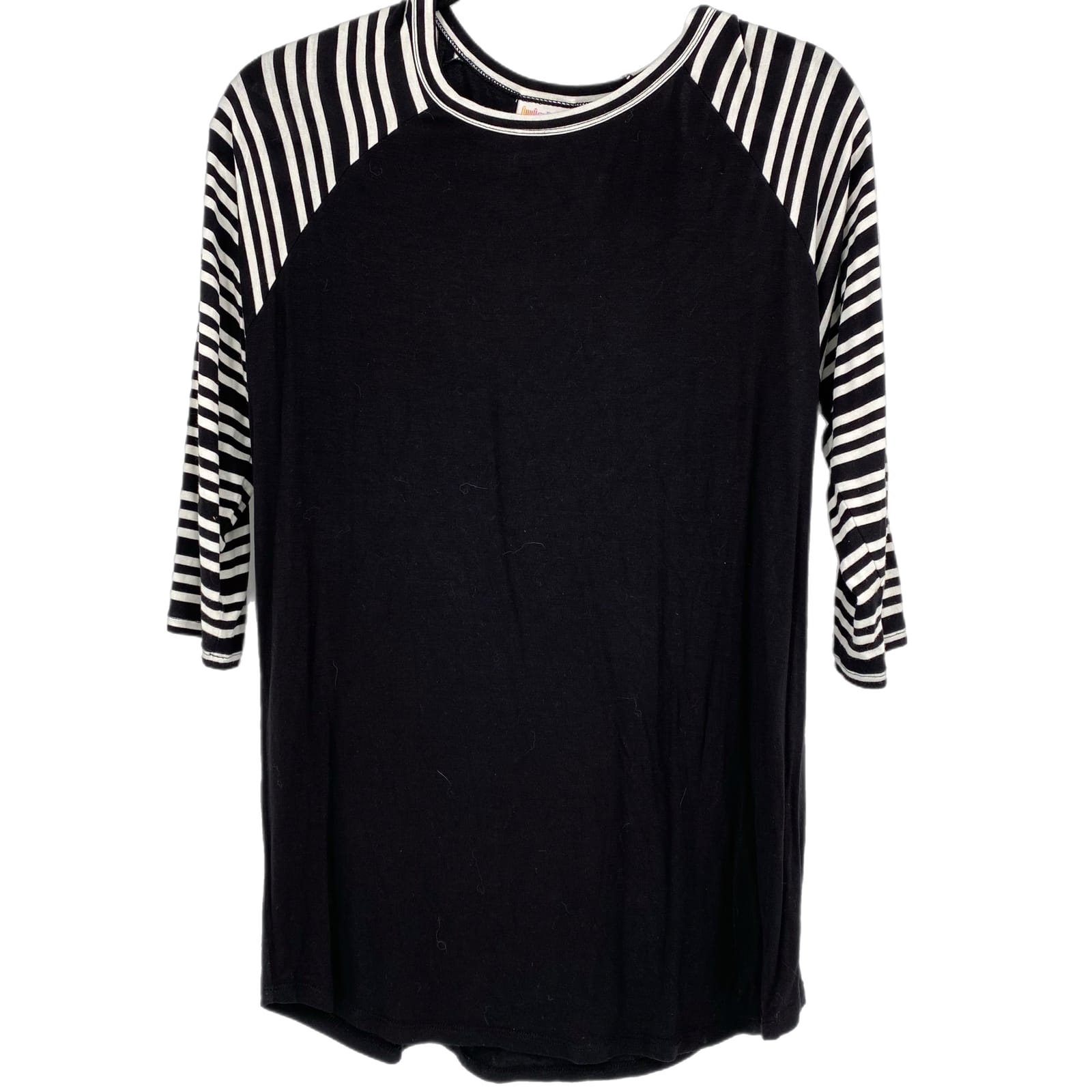 LuLaRoe Black & White Long Sleeve Tunic