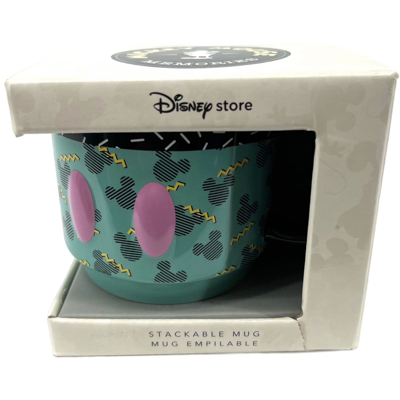 Disney Store Limited Release Mickey Mouse Memories Stackable Mug 9/12