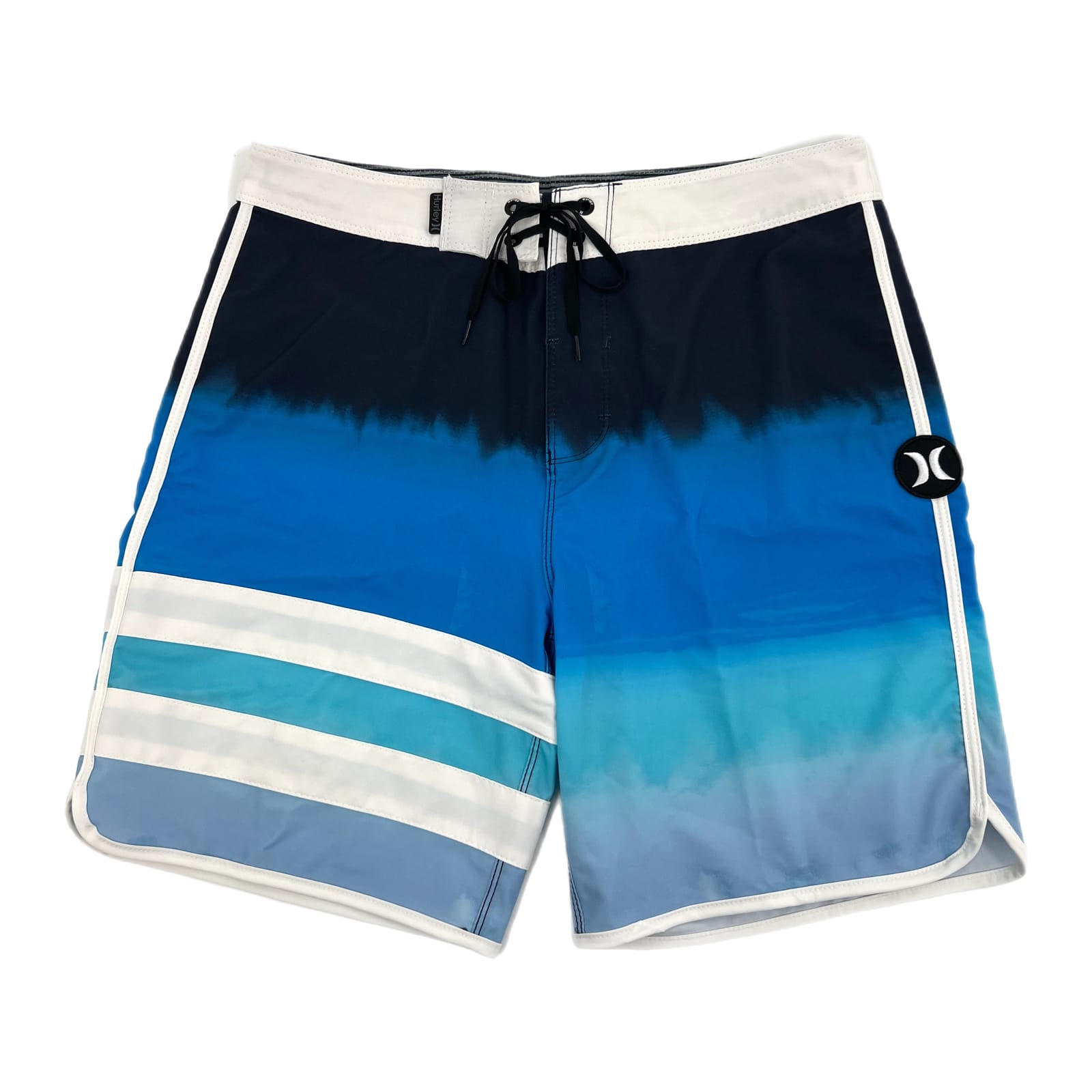 Hurley Blue Tie Dye Beach Swim Trunks