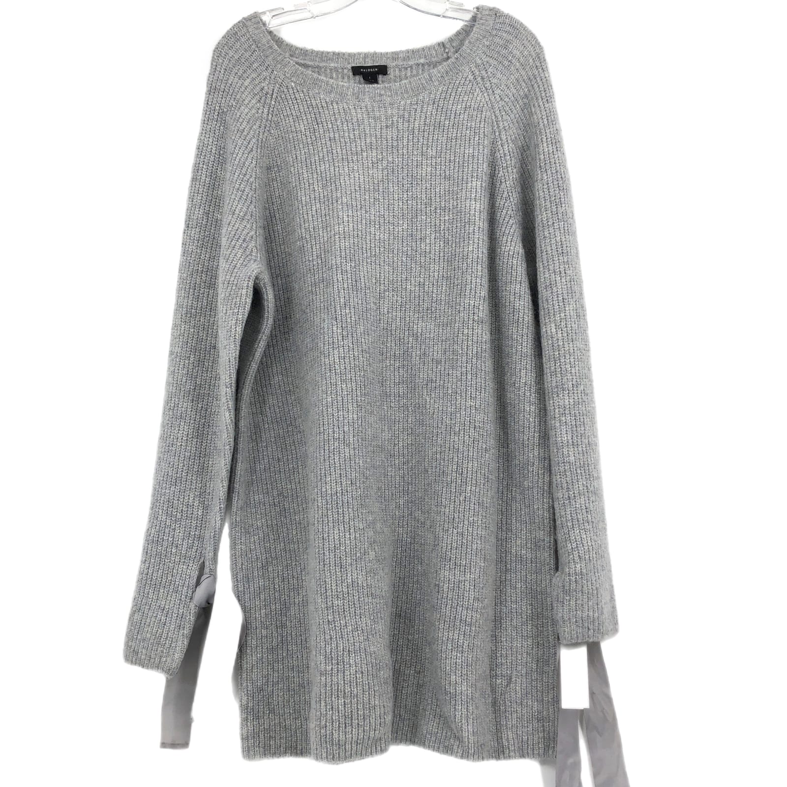 Halogen Gray Classic Pullover Sweater Dress