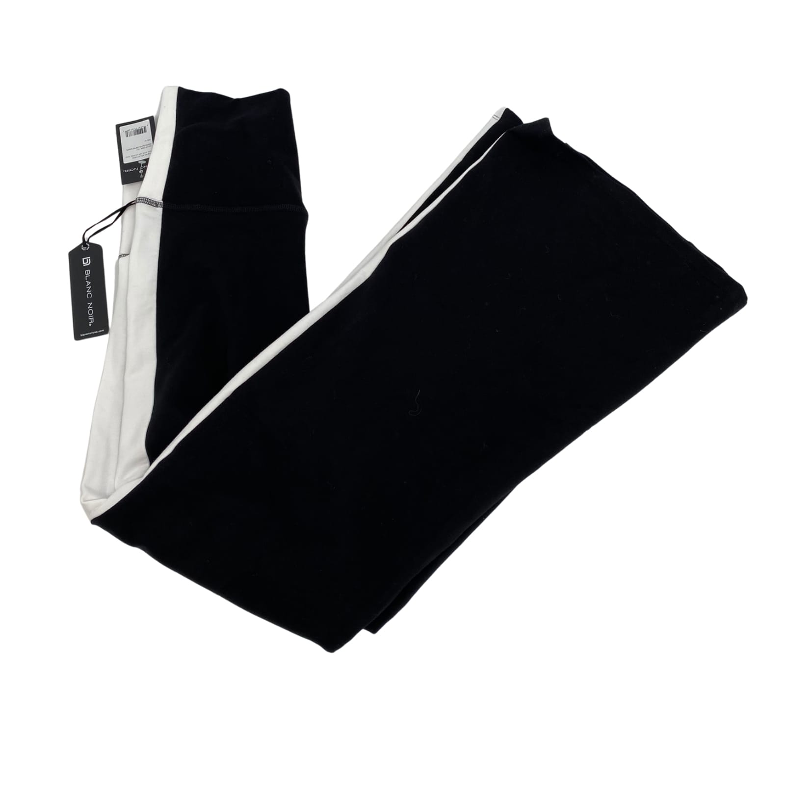 Blanc Noir Black Wide-Leg Leggings