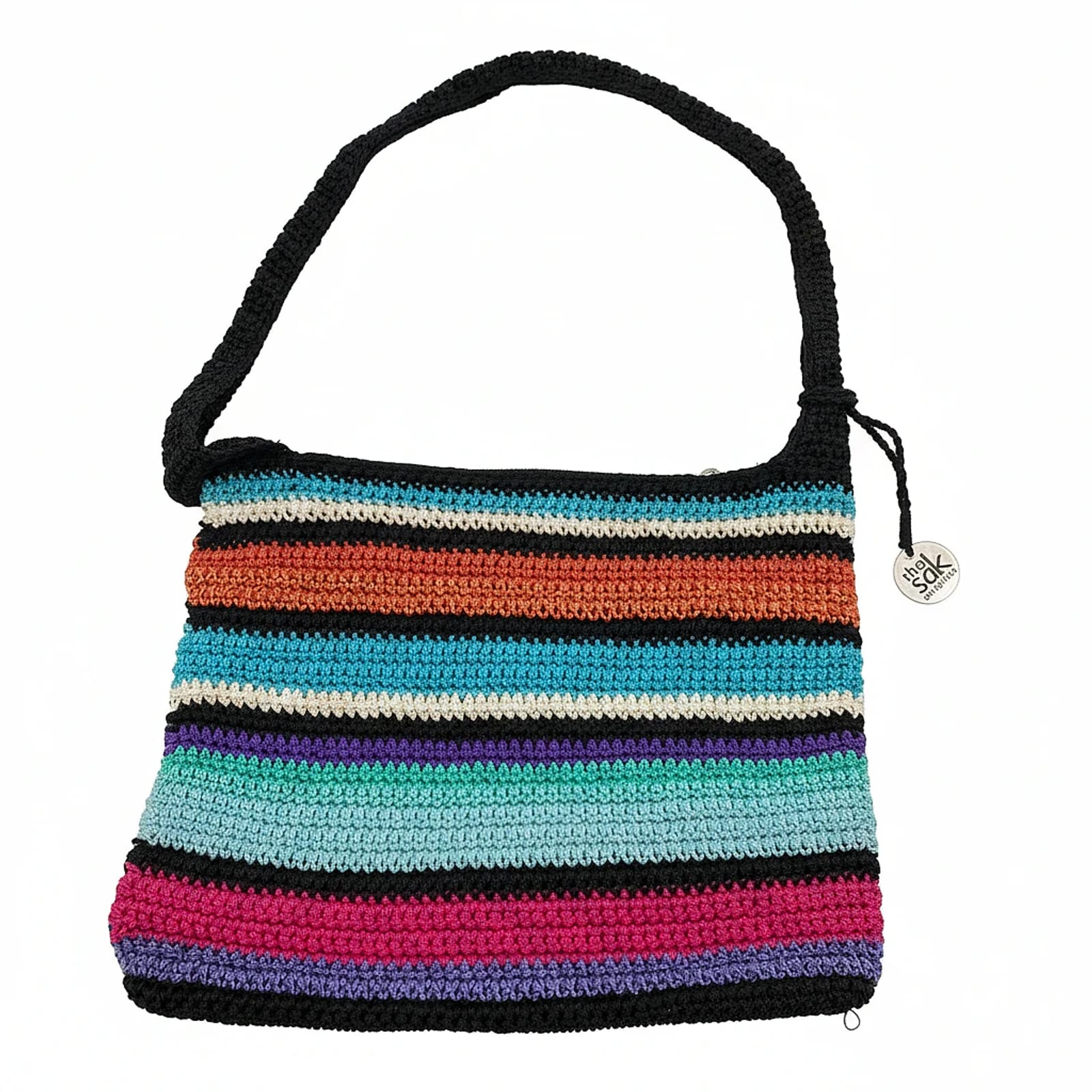 The Sak Black Polyester Shoulder Bag