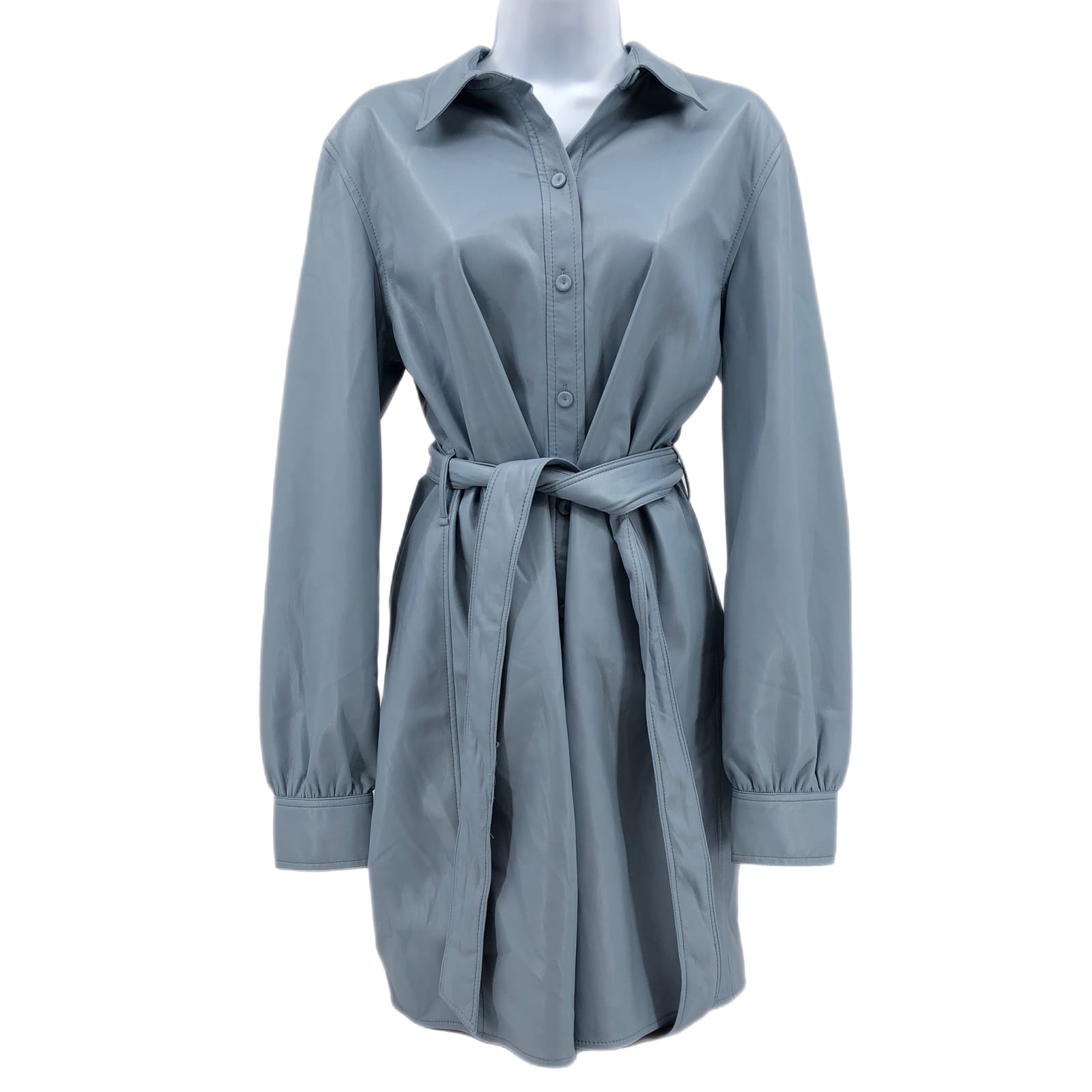 Wilfred Blue Classic Trench Coat
