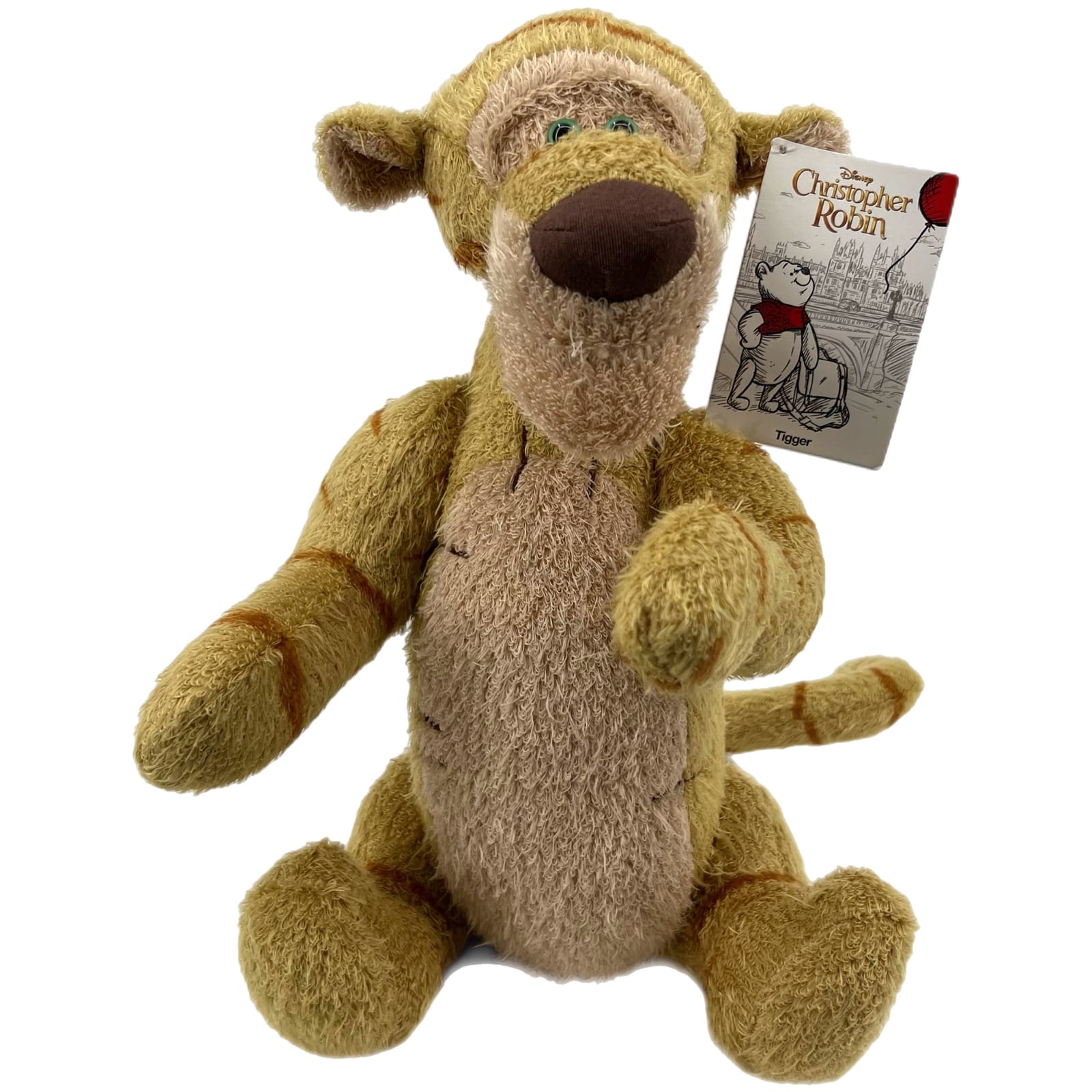 Disney Christopher Robbin Moveable Joint Tigger Plush 14β