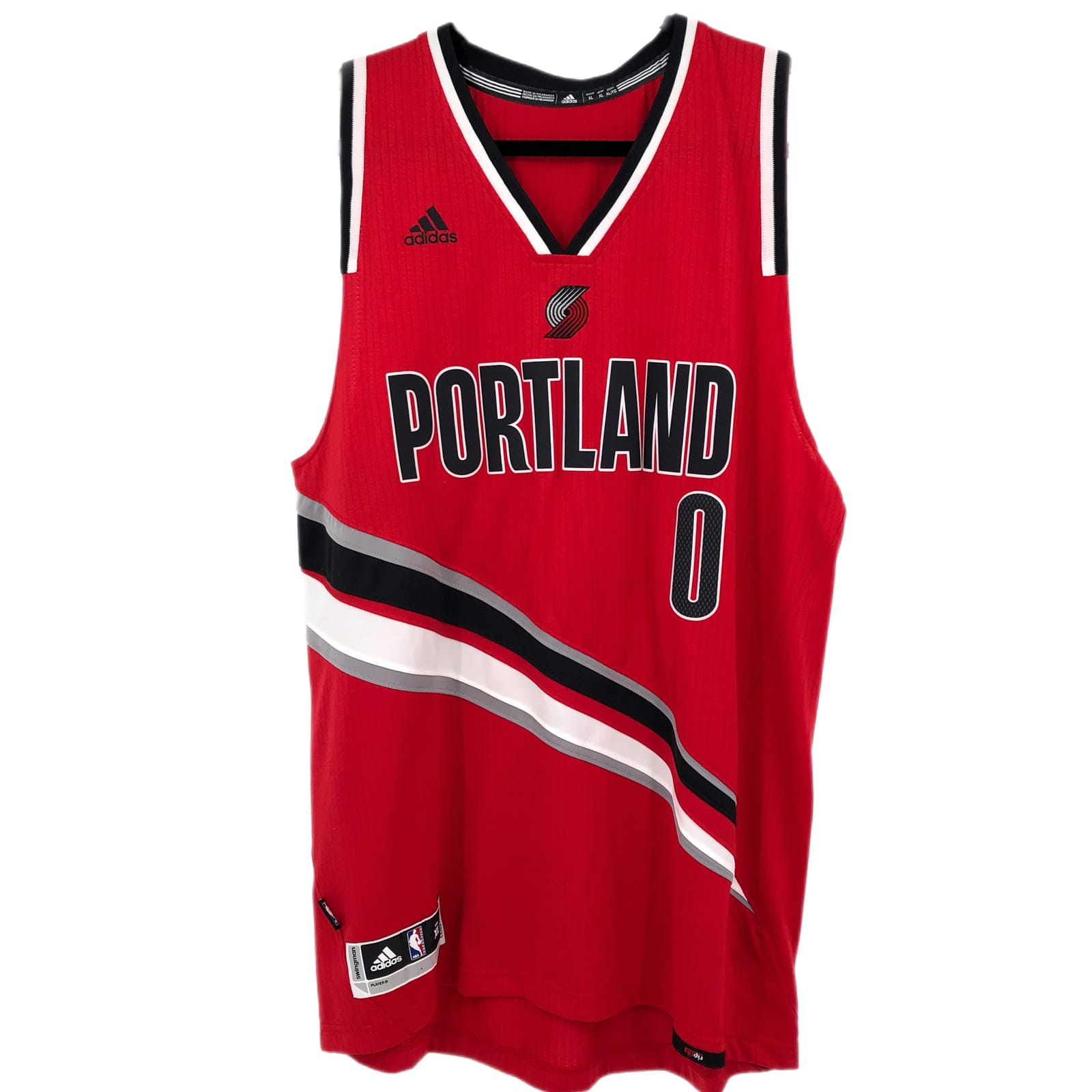 adidas Red/Black Trail Blazer Jersey