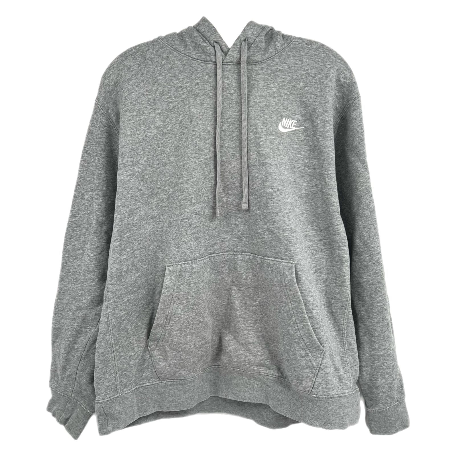 Nike Gray Long Sleeve Classic Hoodie