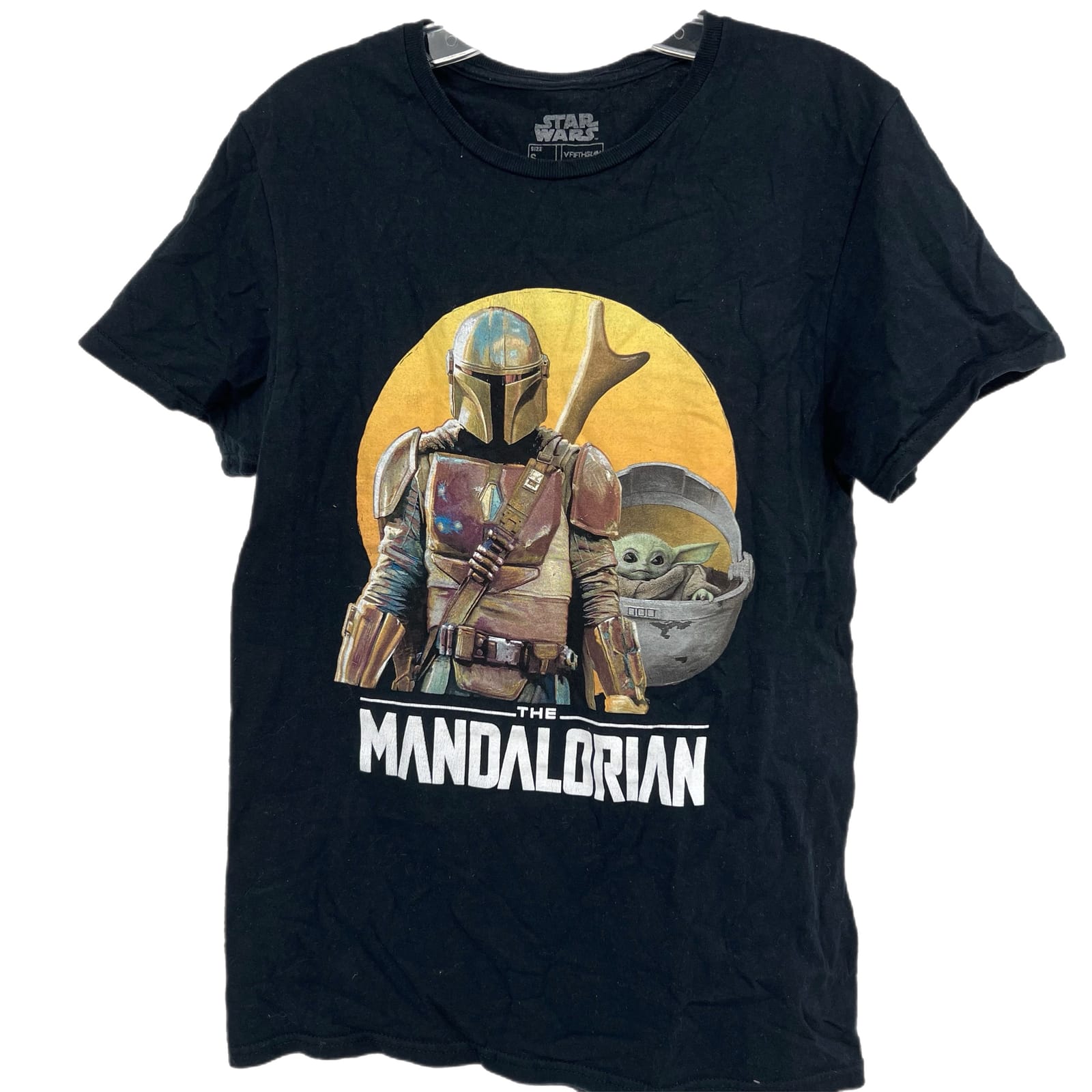 Star Wars Black Yellow Pullover Graphic Tee