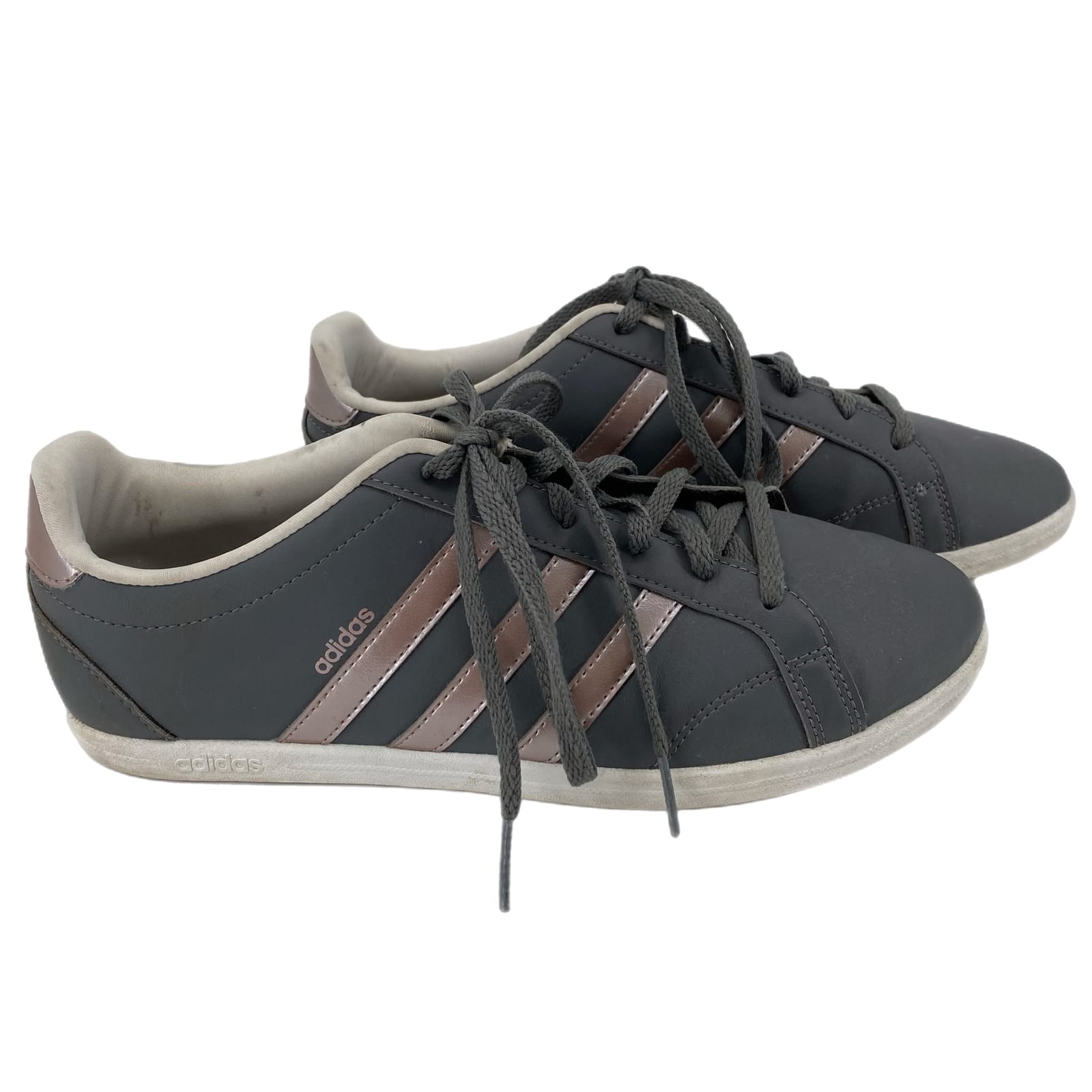 adidas Gray Pink Athletic Synthetic Sneakers