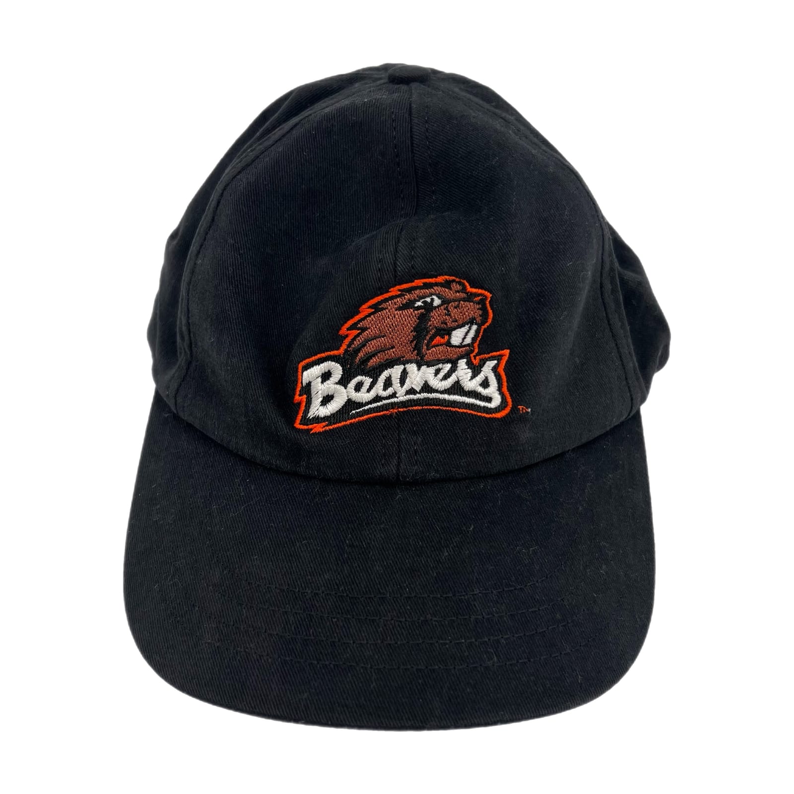 Black Embroidered OSU Beavers Baseball Cap